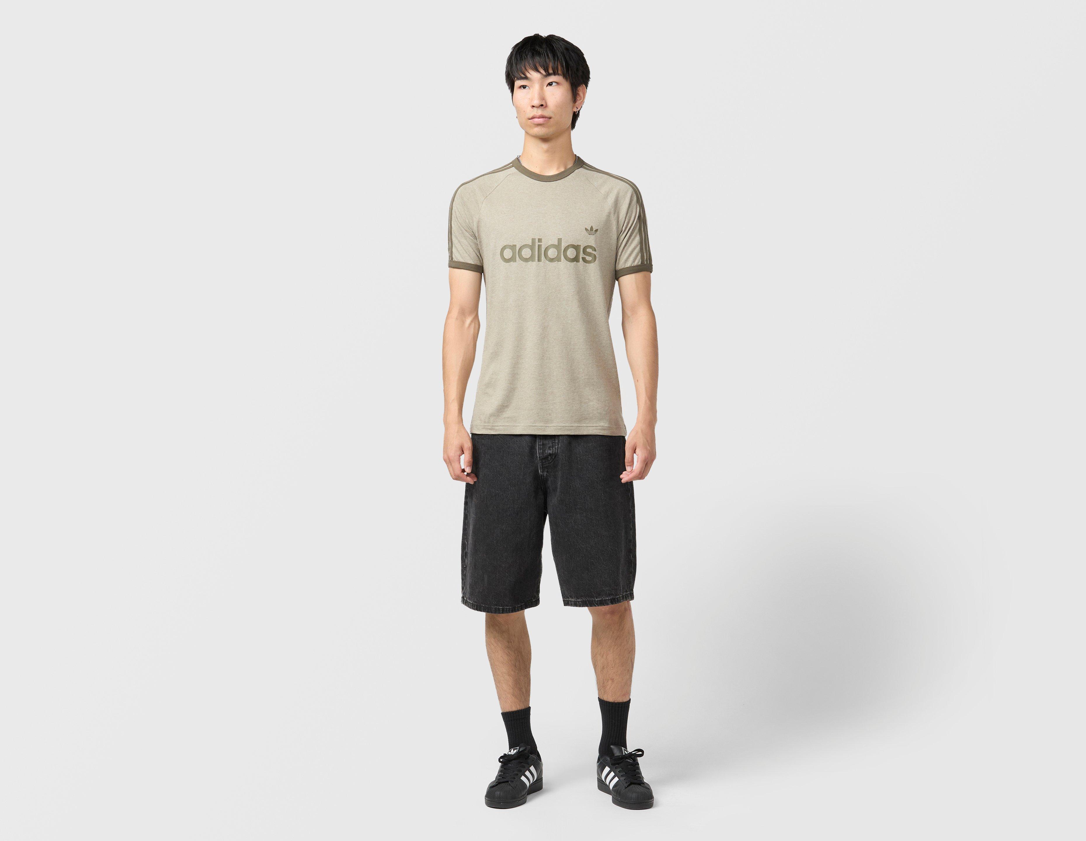 adidas Adicolour 3 Stripe Ringer T-Shirt