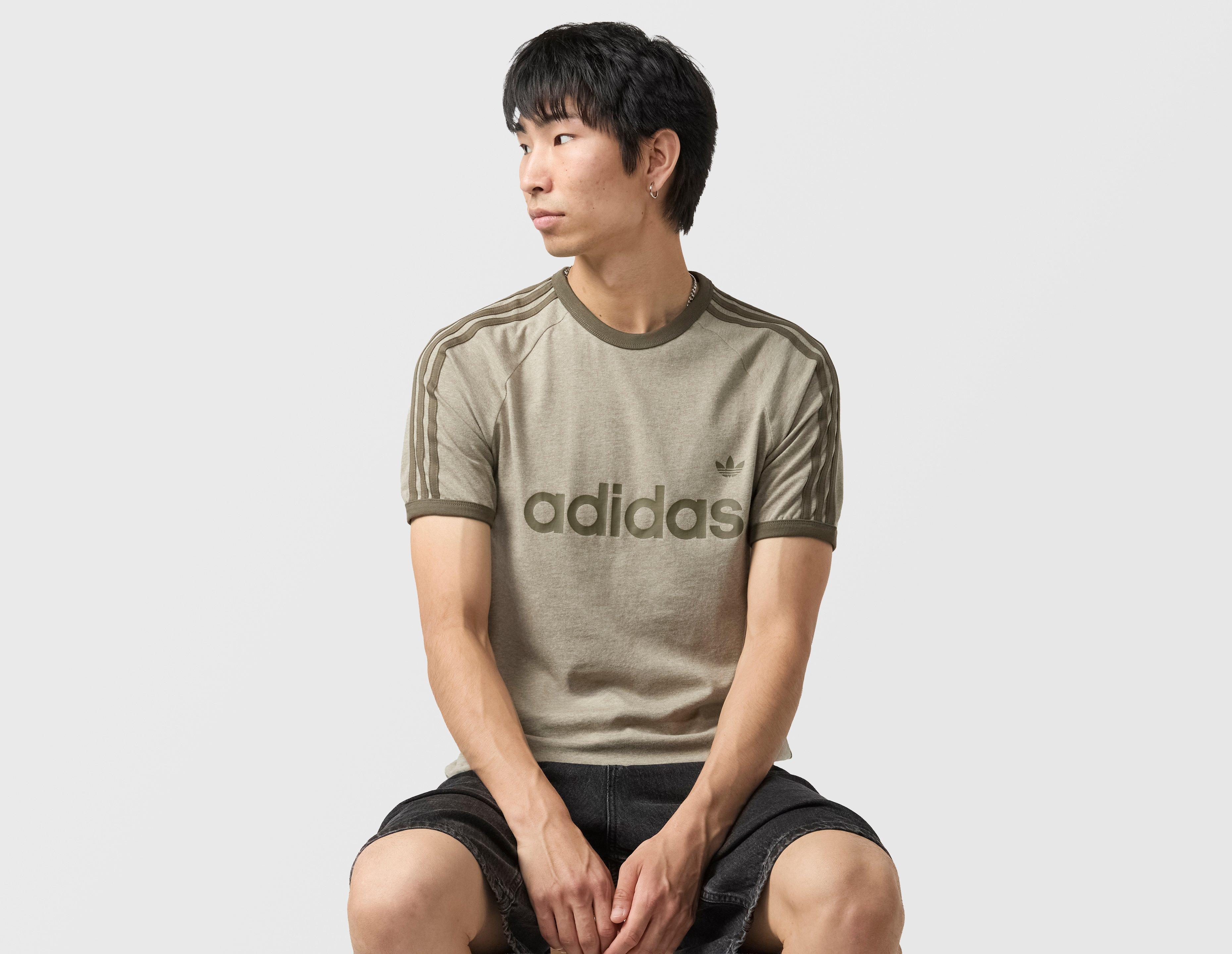 adidas Adicolour 3 Stripe Ringer T-Shirt
