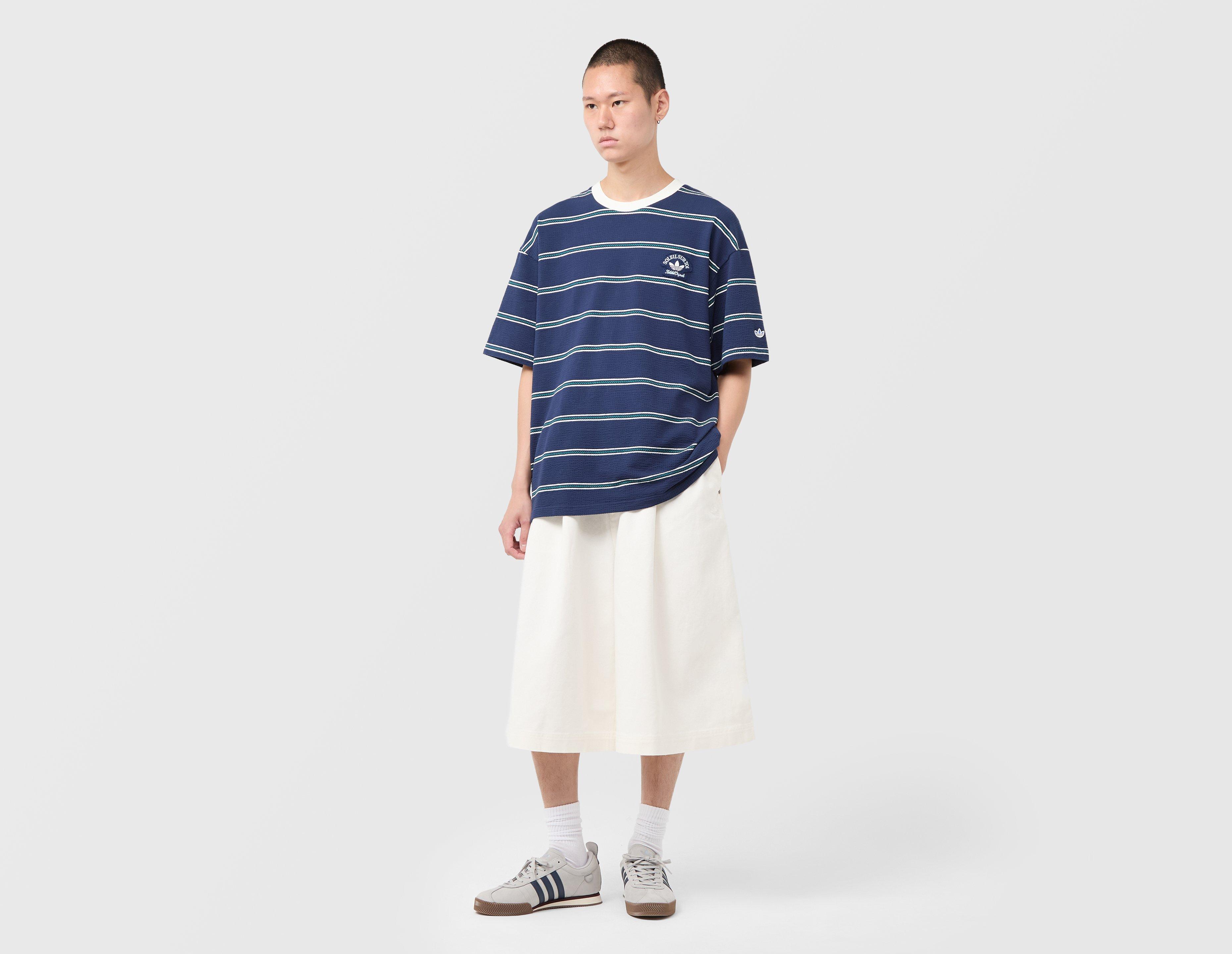 adidas Originals Premium Pleated 3-Stripes Jorts