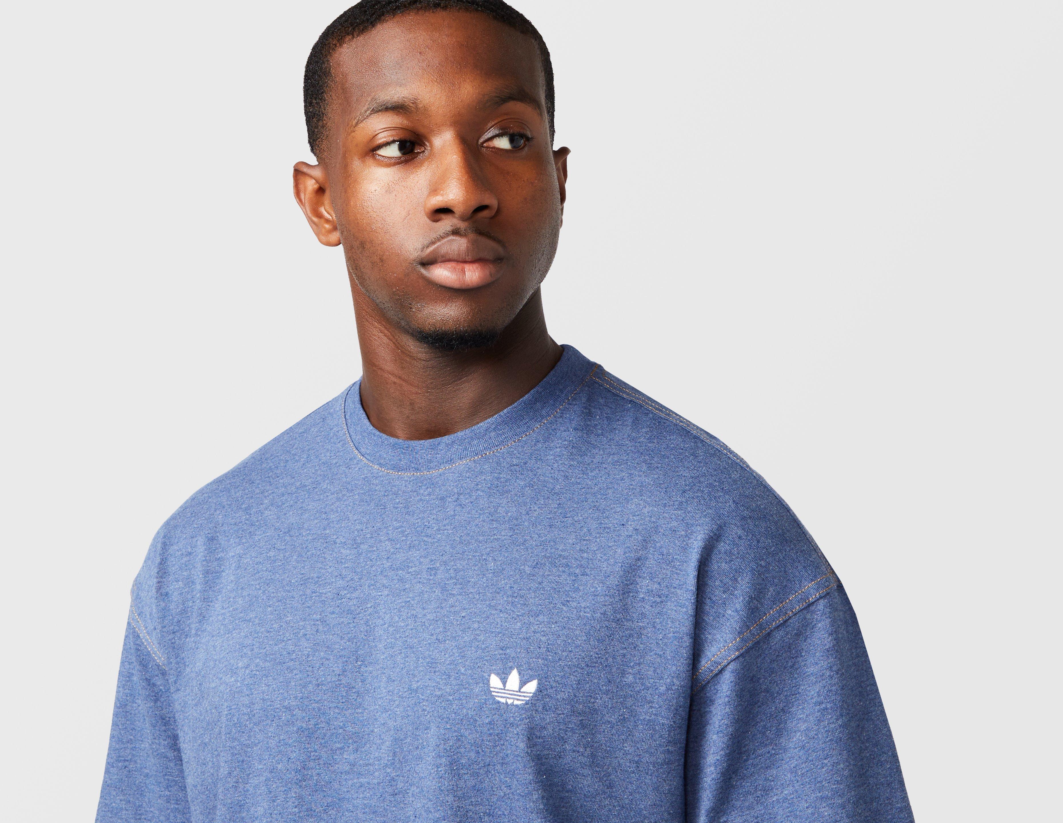 adidas Originals Trefoil Essentials Melange Loose Crop T-Shirt