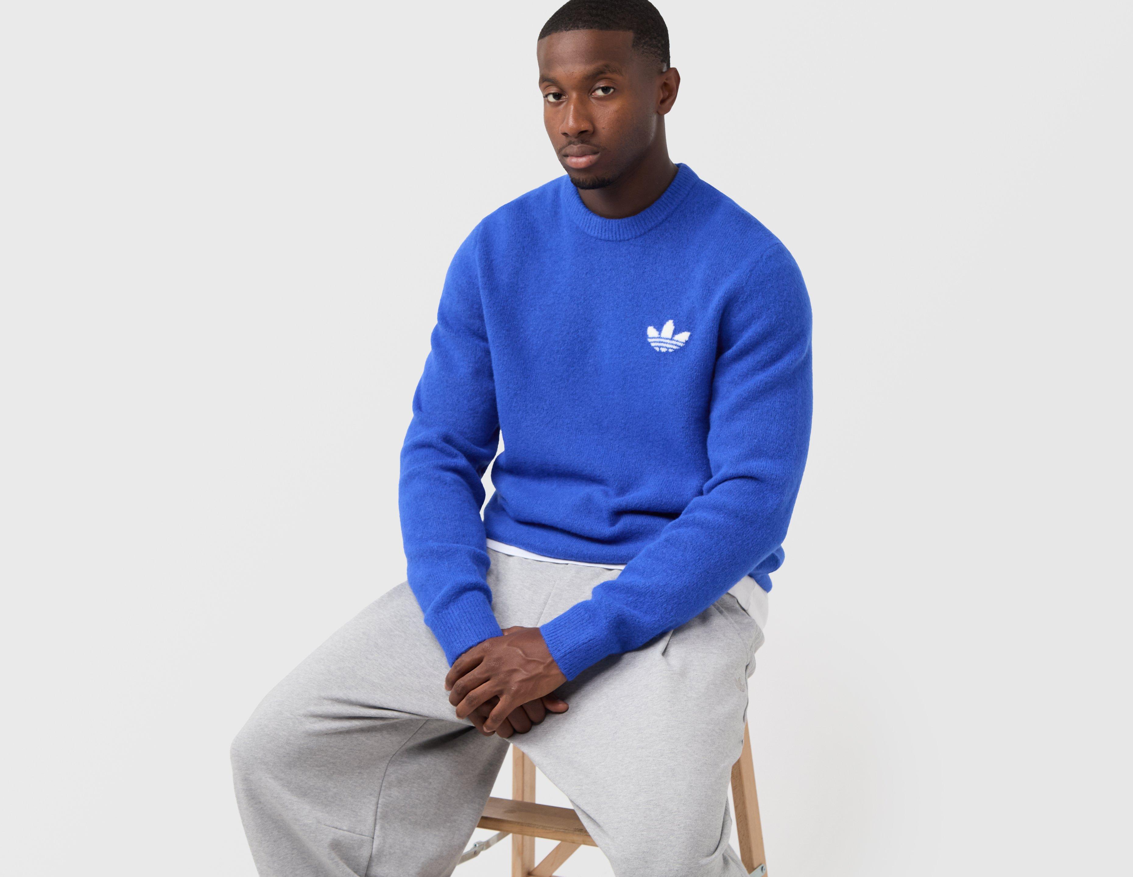 adidas Originals Pull à col rond en tricot Trefoil Essentials