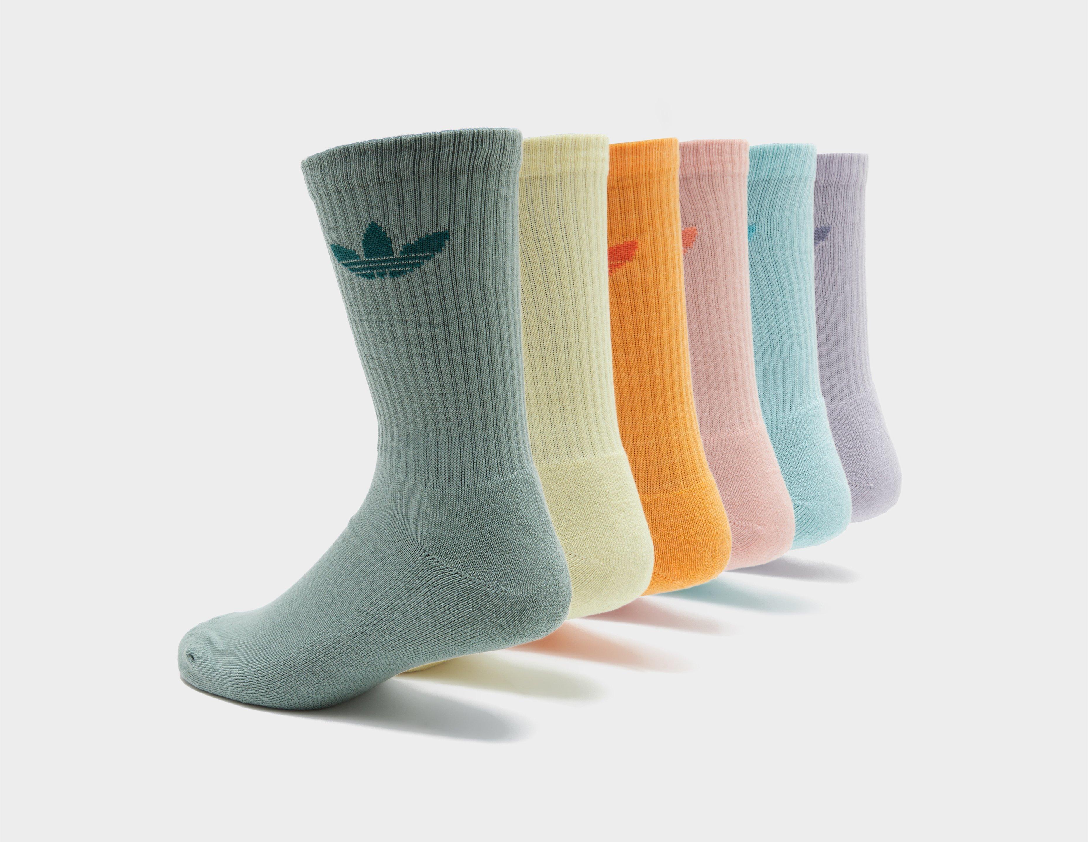 adidas Originals 6-Pack Trefoil Cushion Crew Socks