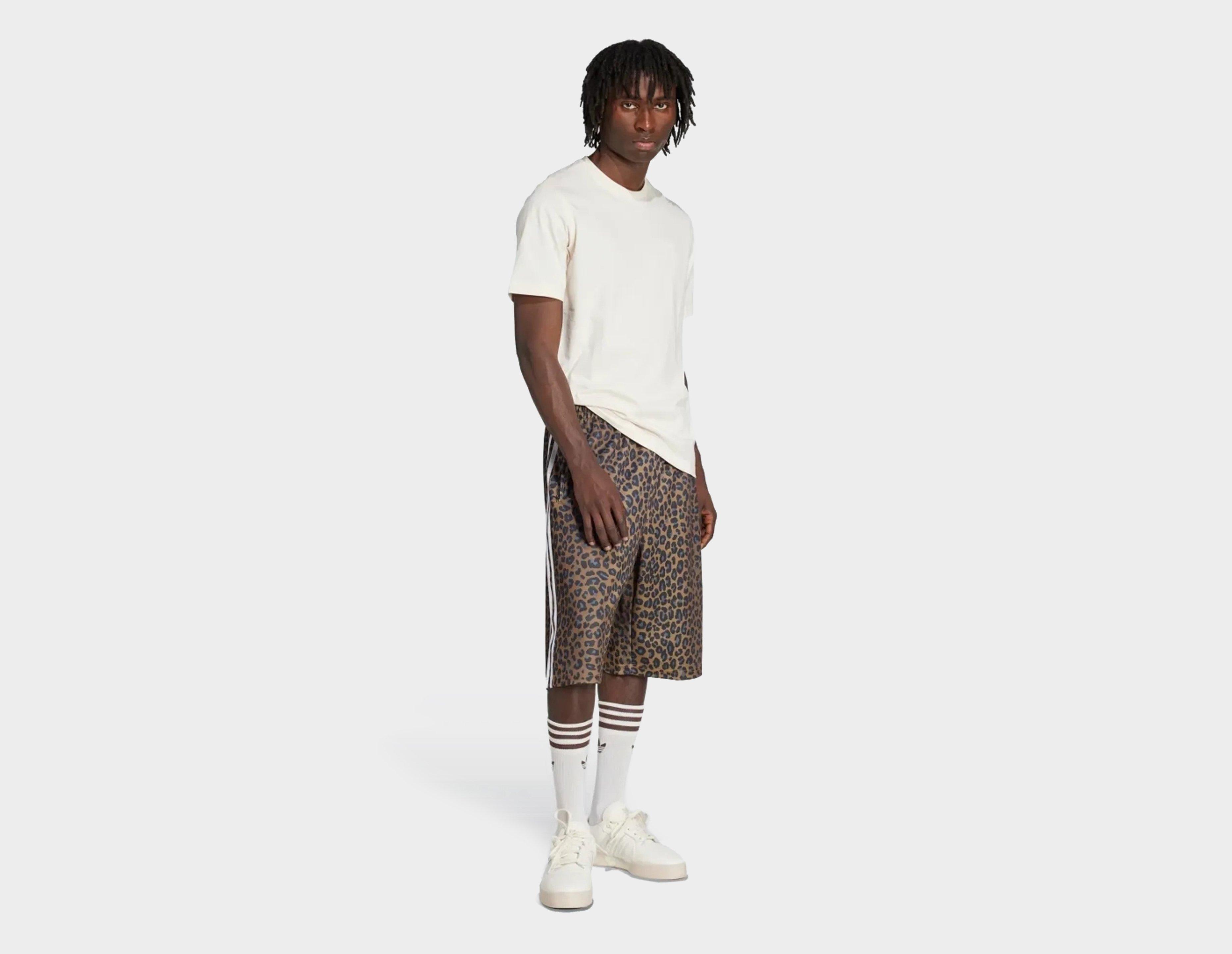 adidas Originals Oversized Leopard Shorts