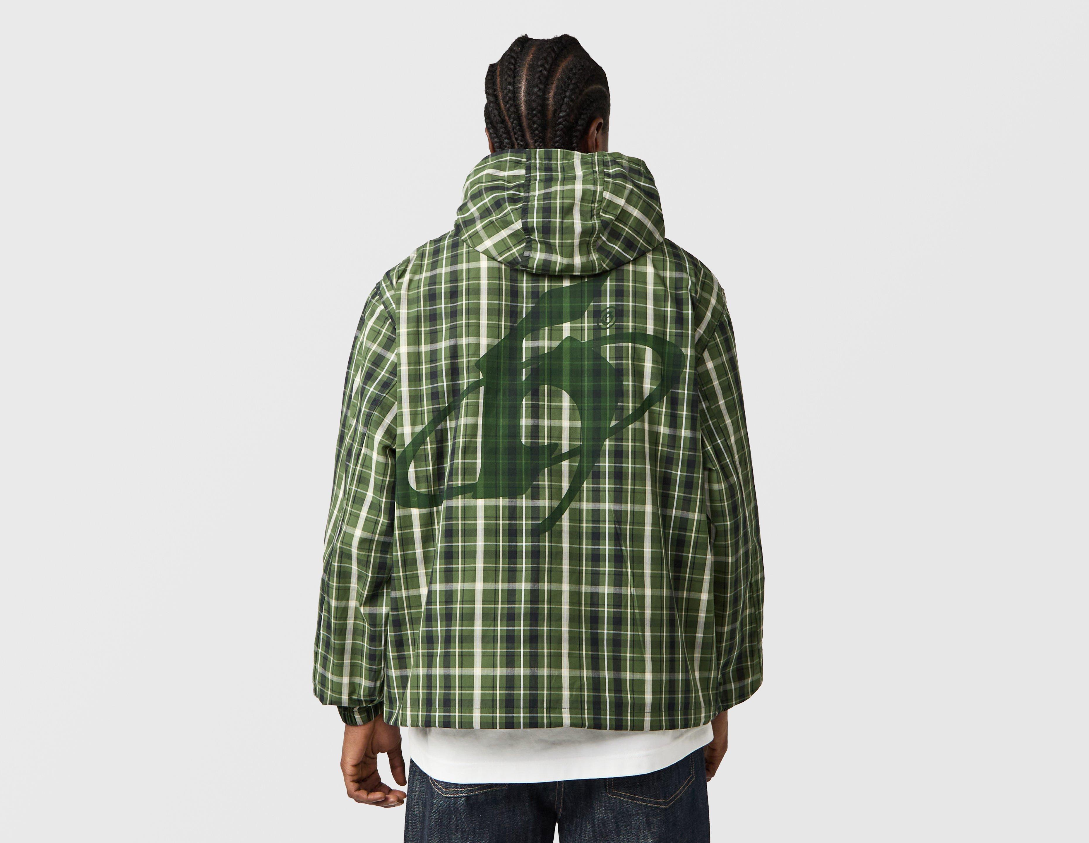 Home Grown Dover 1/4 Zip Check Jacket