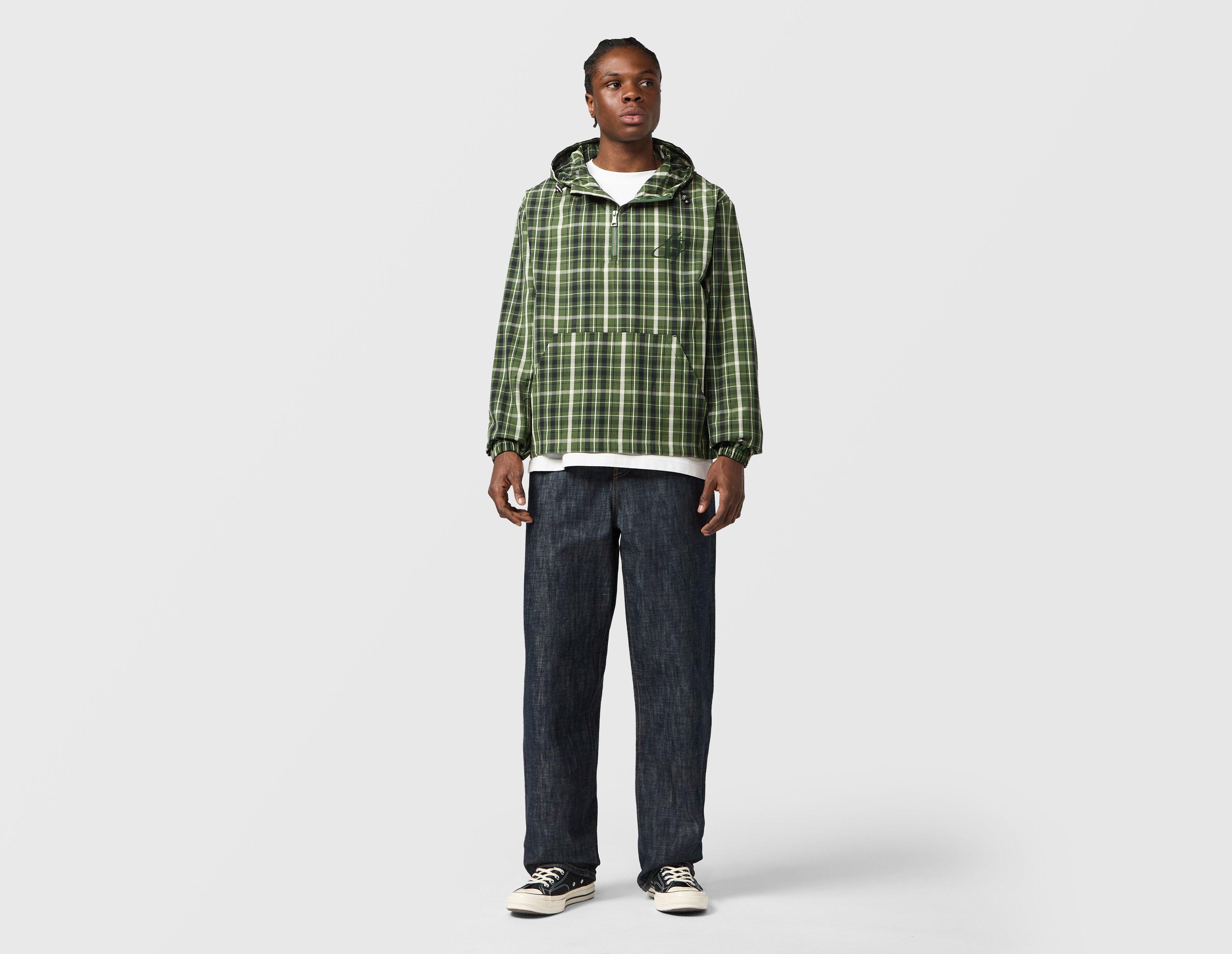 Home Grown Dover 1/4 Zip Check Jacket