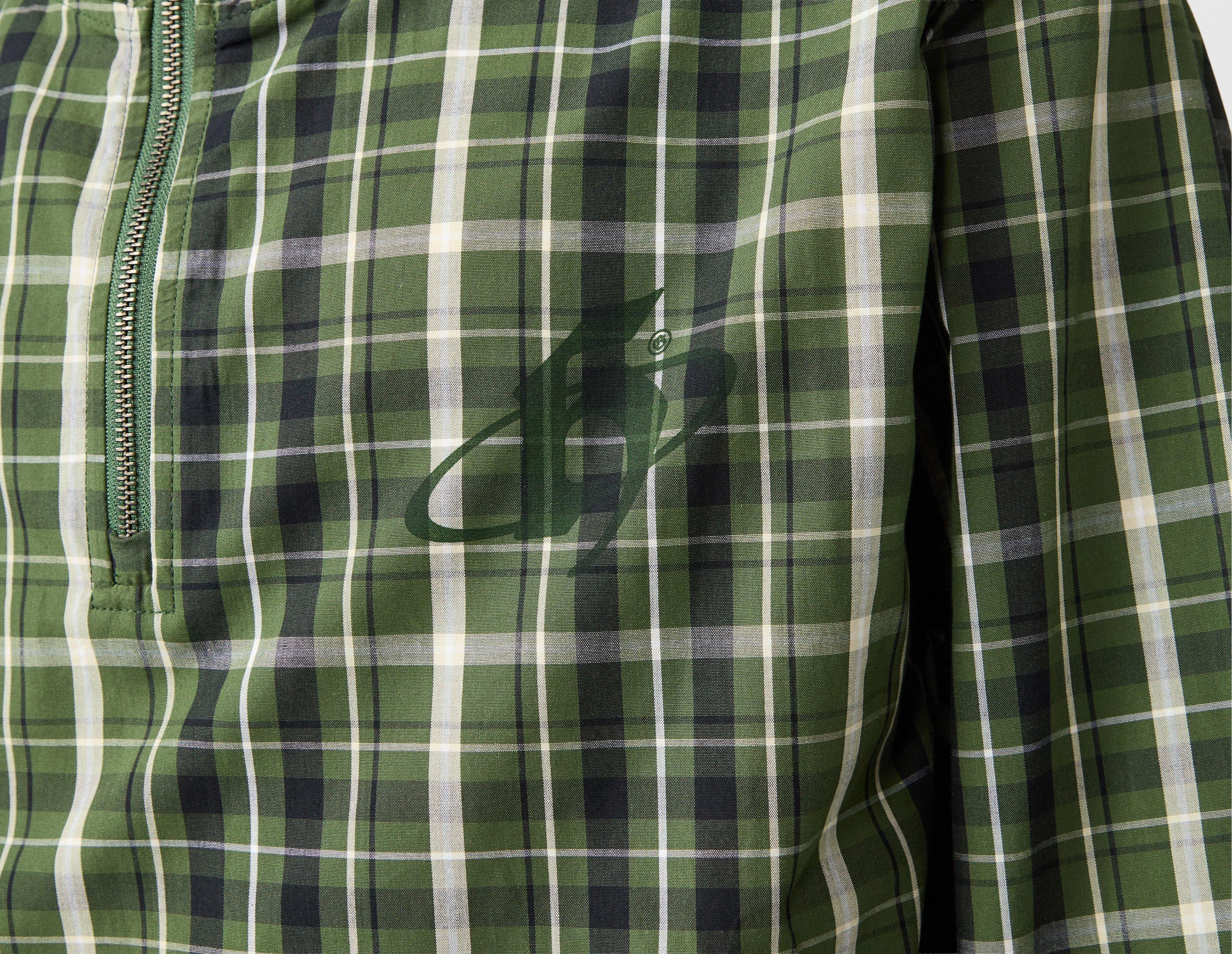 Home Grown Dover 1/4 Zip Check Jacket