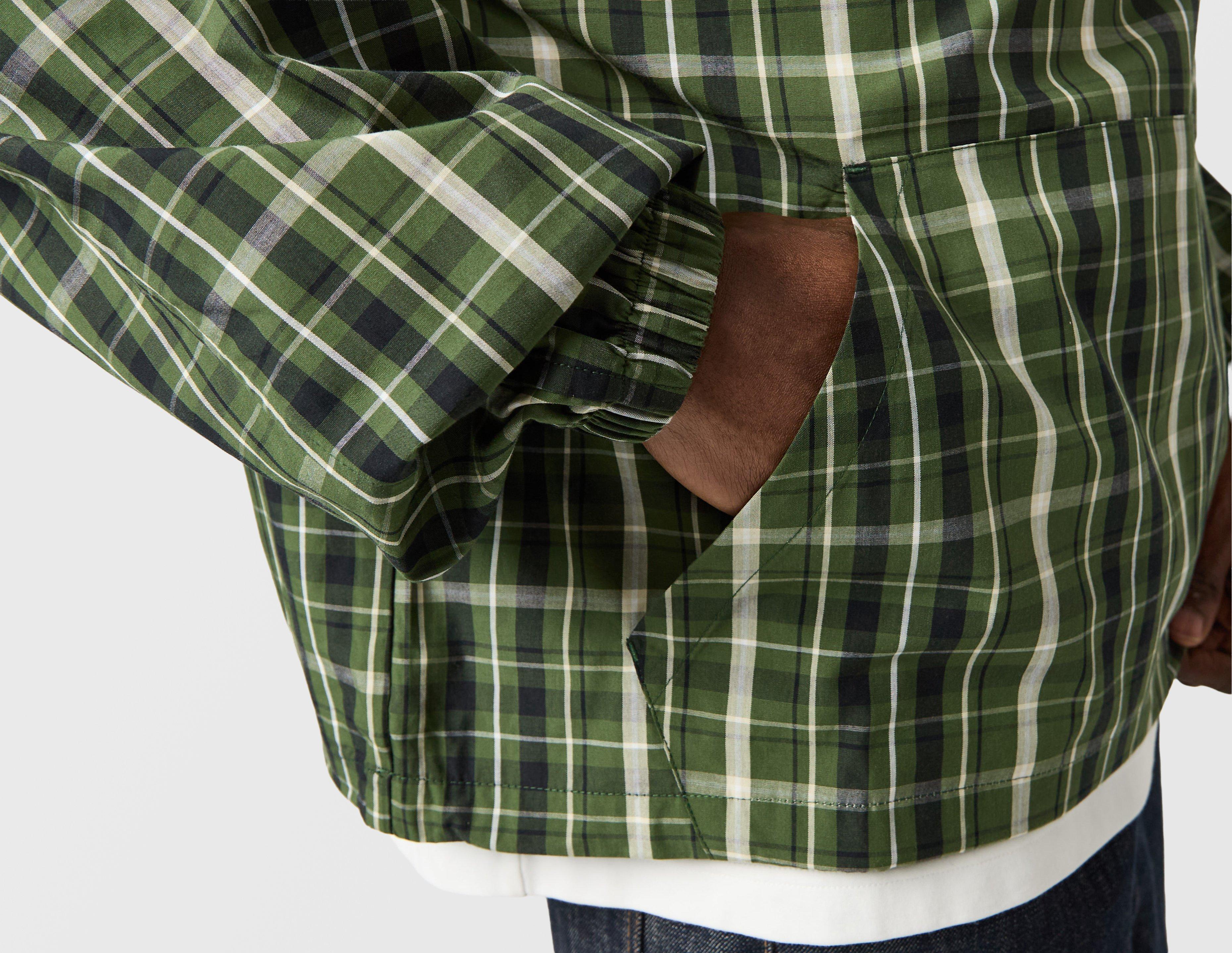Home Grown Dover 1/4 Zip Check Jacket