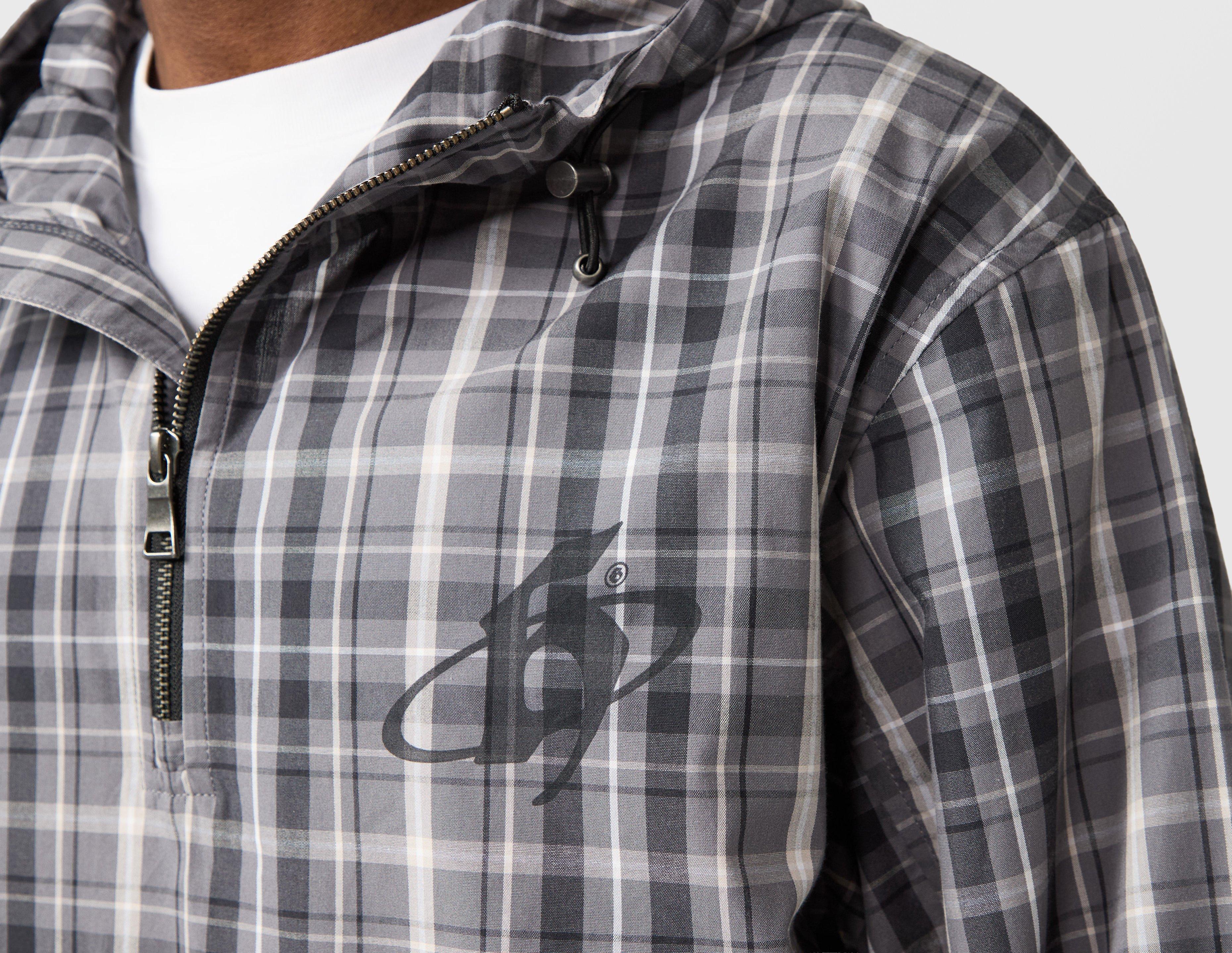 Home Grown Dover 1/4 Zip Check Jacket