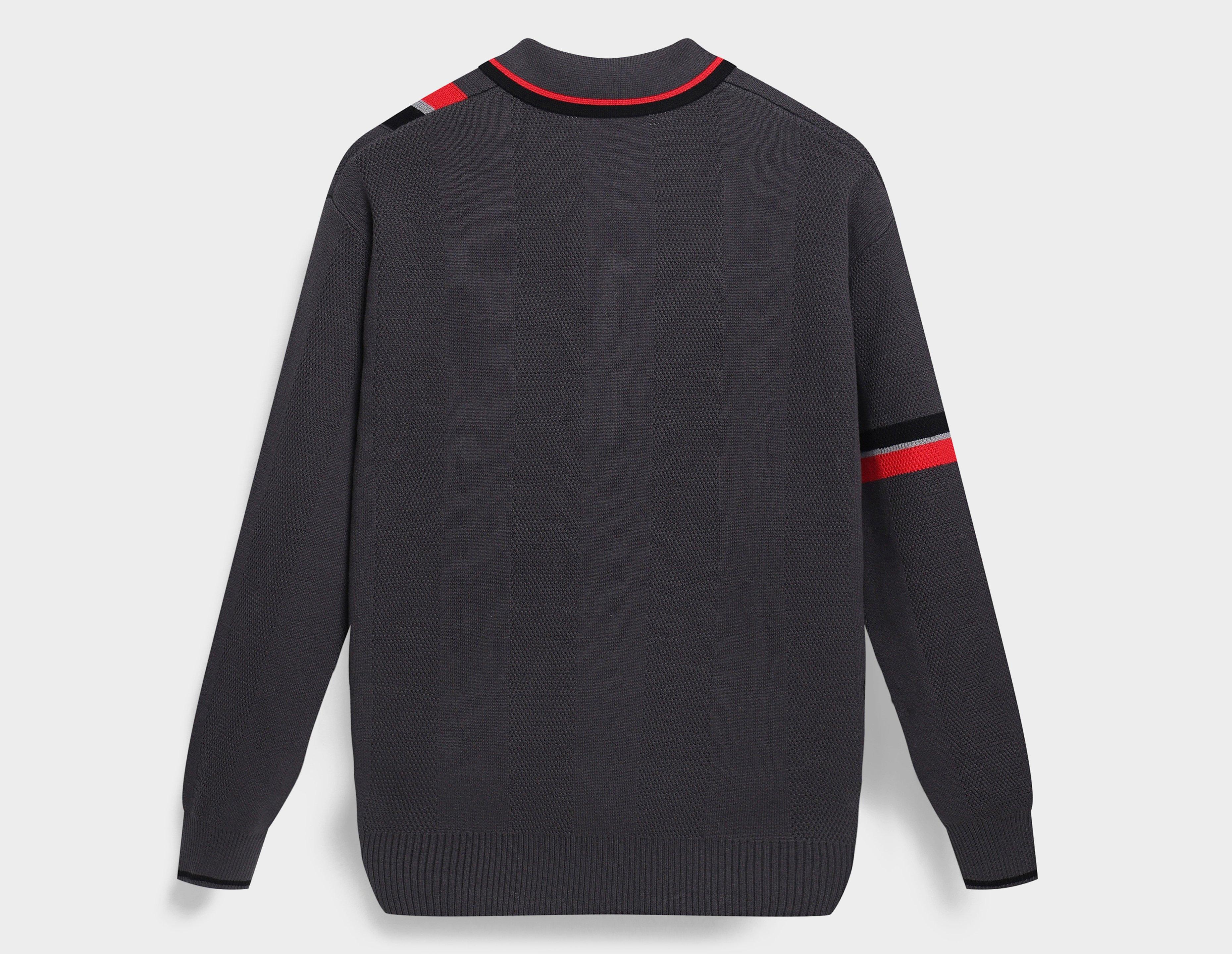 Umbro Sports Culture Long Sleeve Knit Polo