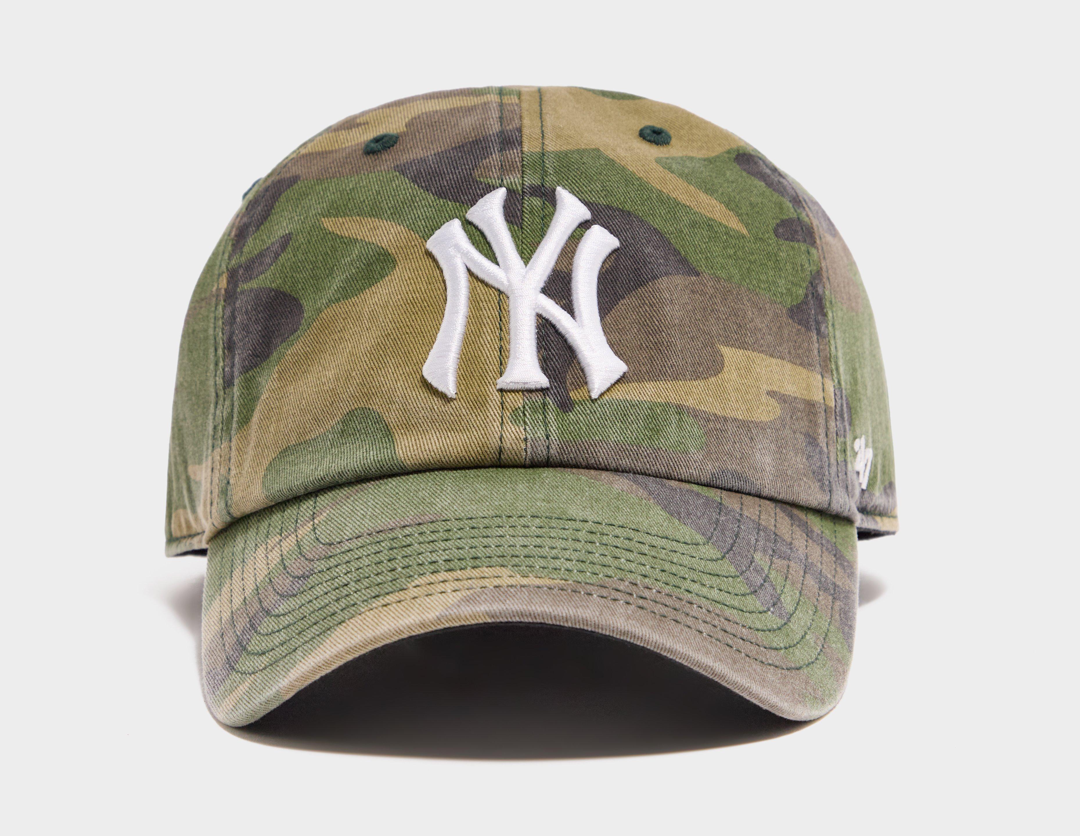 47 Brand New York Yankees Camo Clean Up Cap