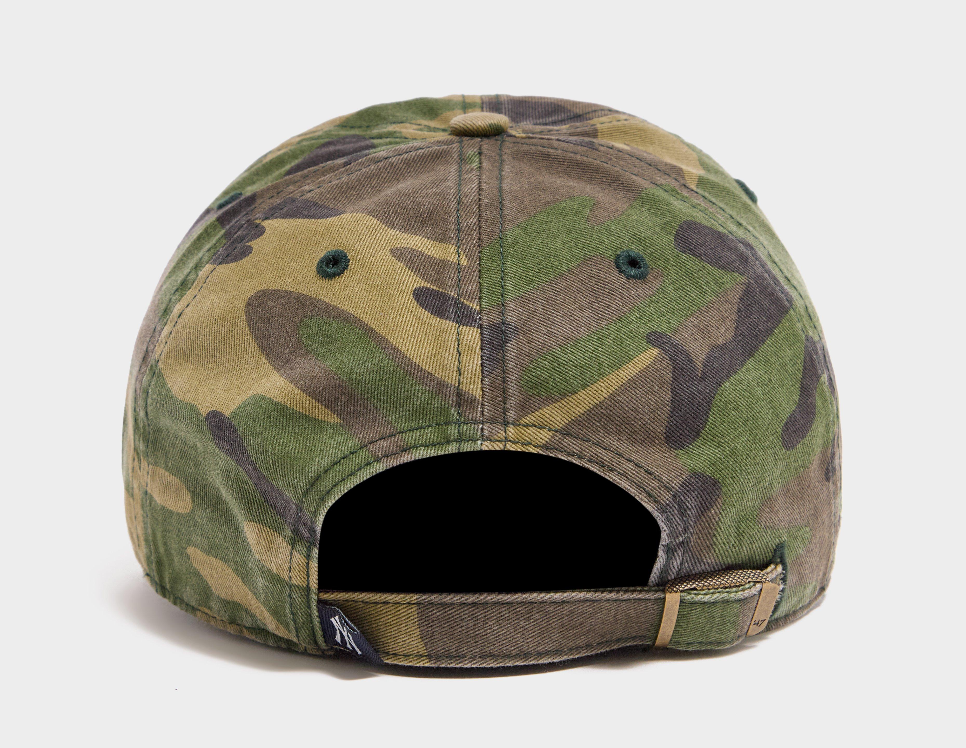 47 Brand New York Yankees Camo Clean Up Cap