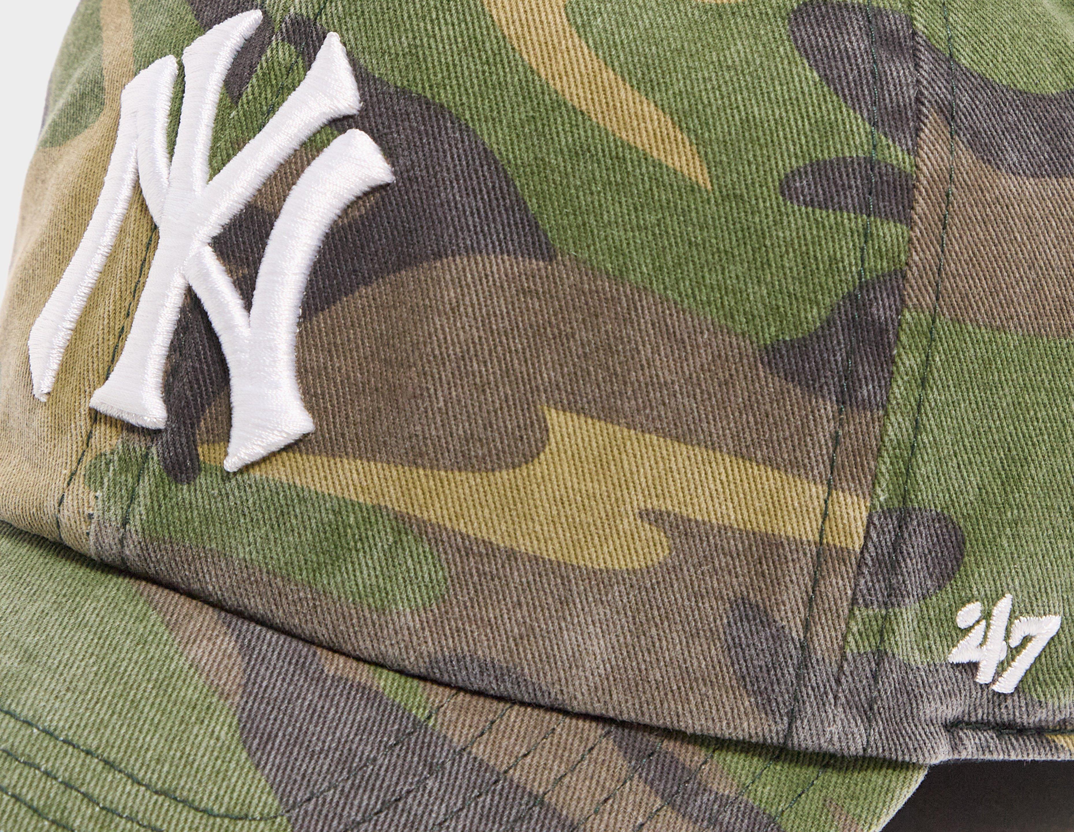 47 Brand New York Yankees Camo Clean Up Cap