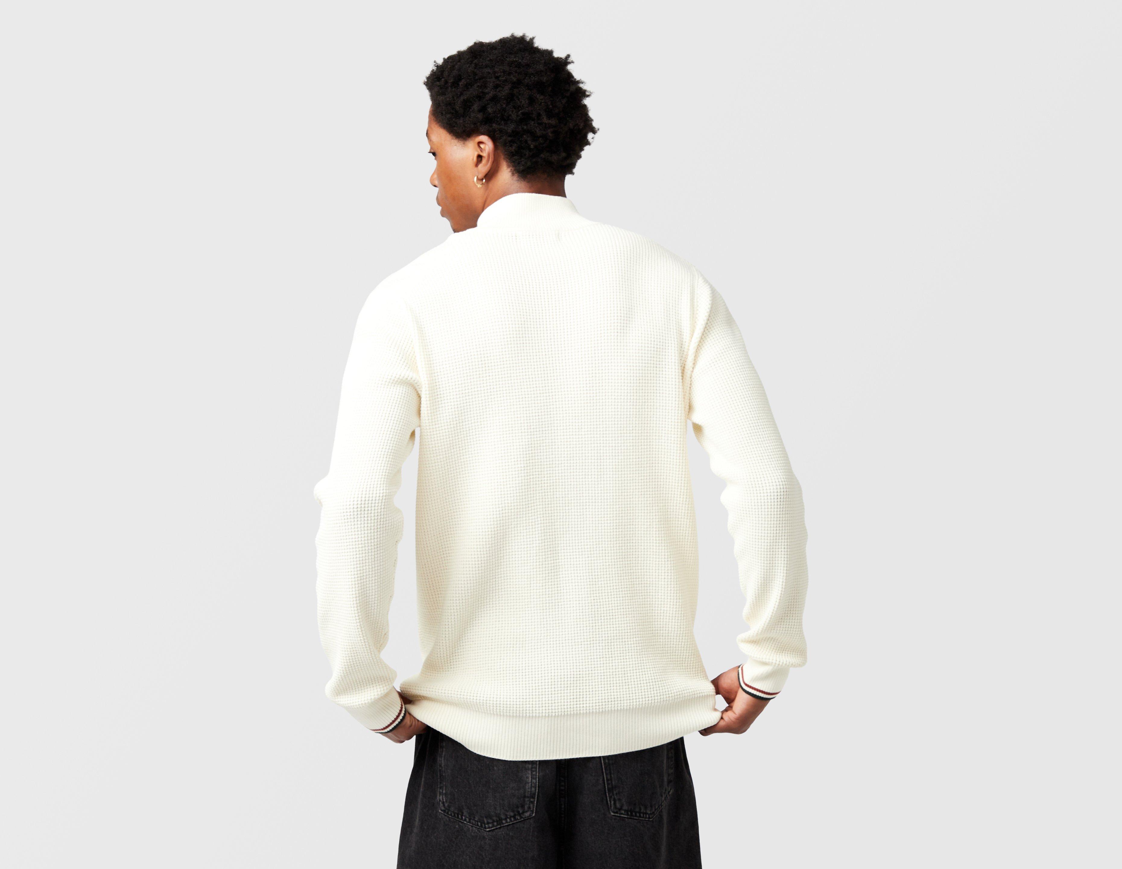 Fred Perry Waffle Stitch Zip Fleece