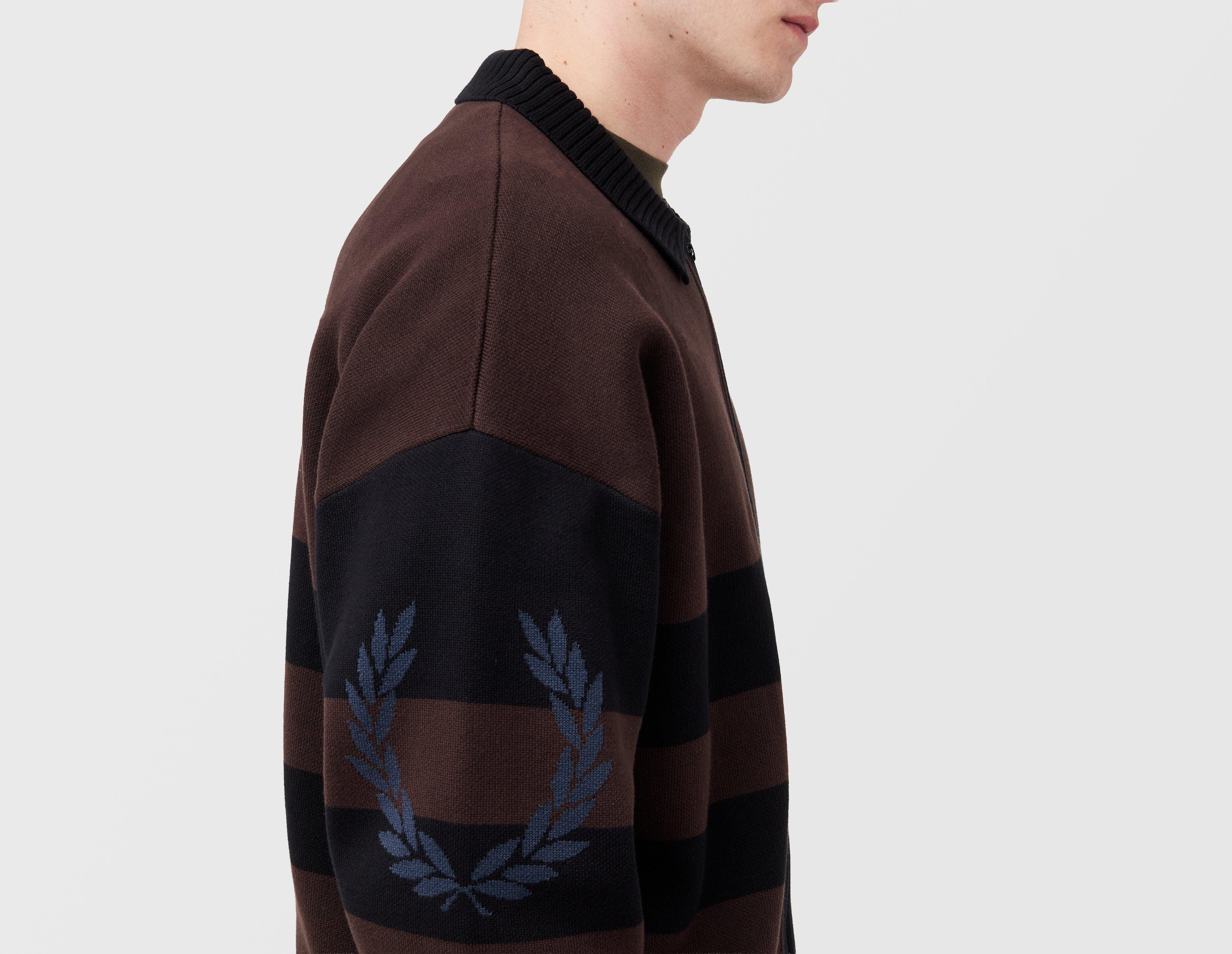 Fred Perry Tipped Zip-Through Cardigan