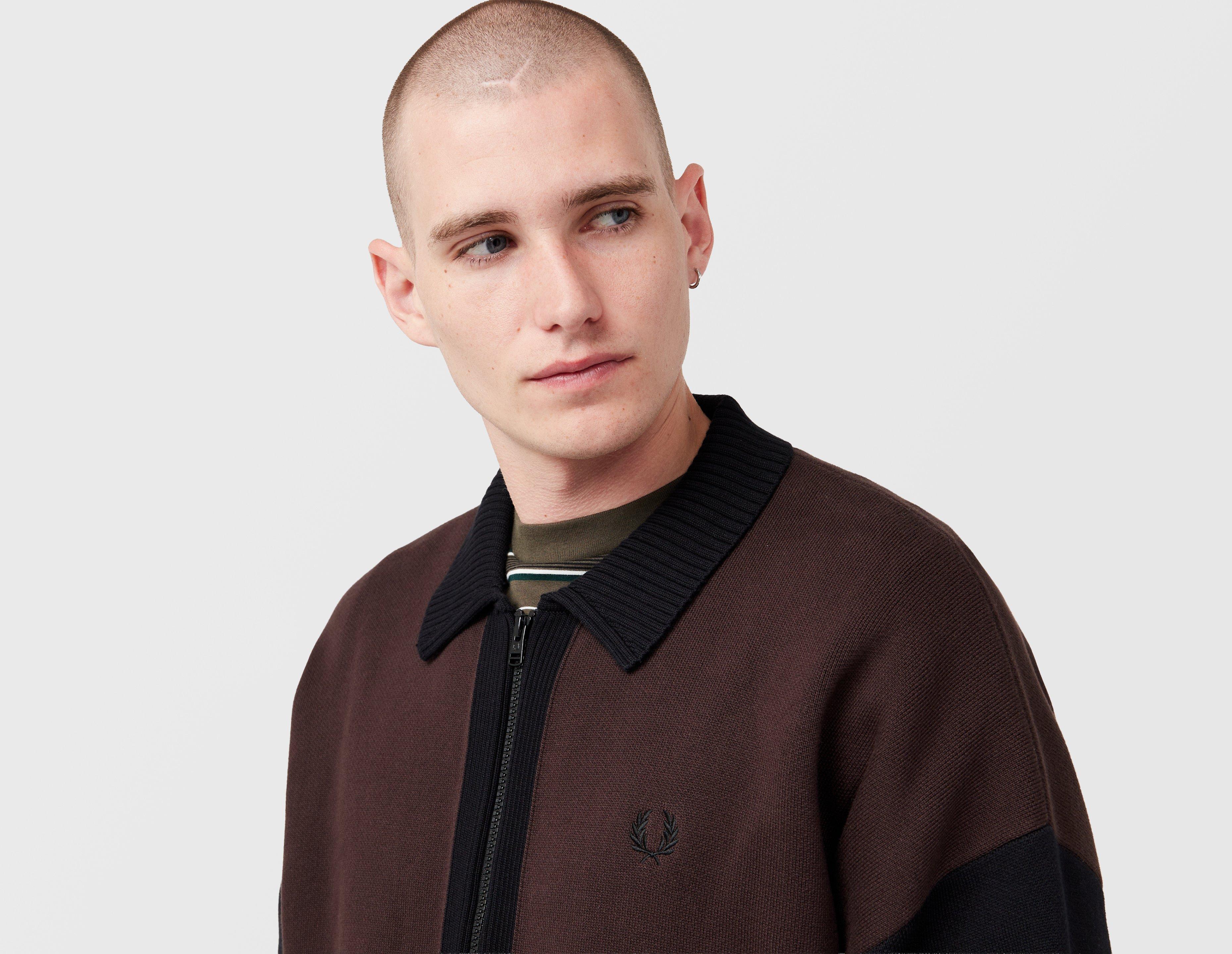 Fred Perry Tipped Zip-Through Cardigan