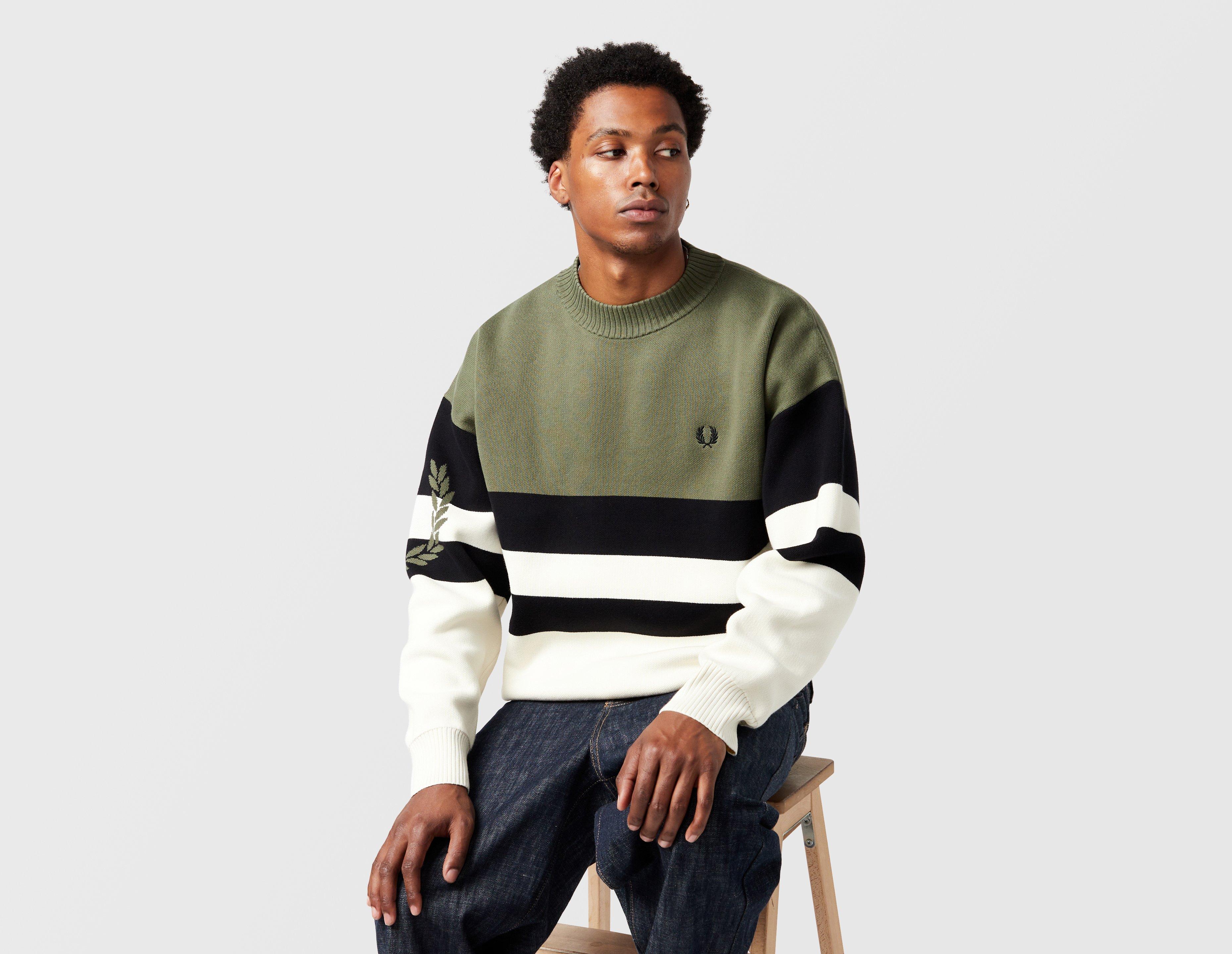 Fred Perry Tipped Graphic Jumper