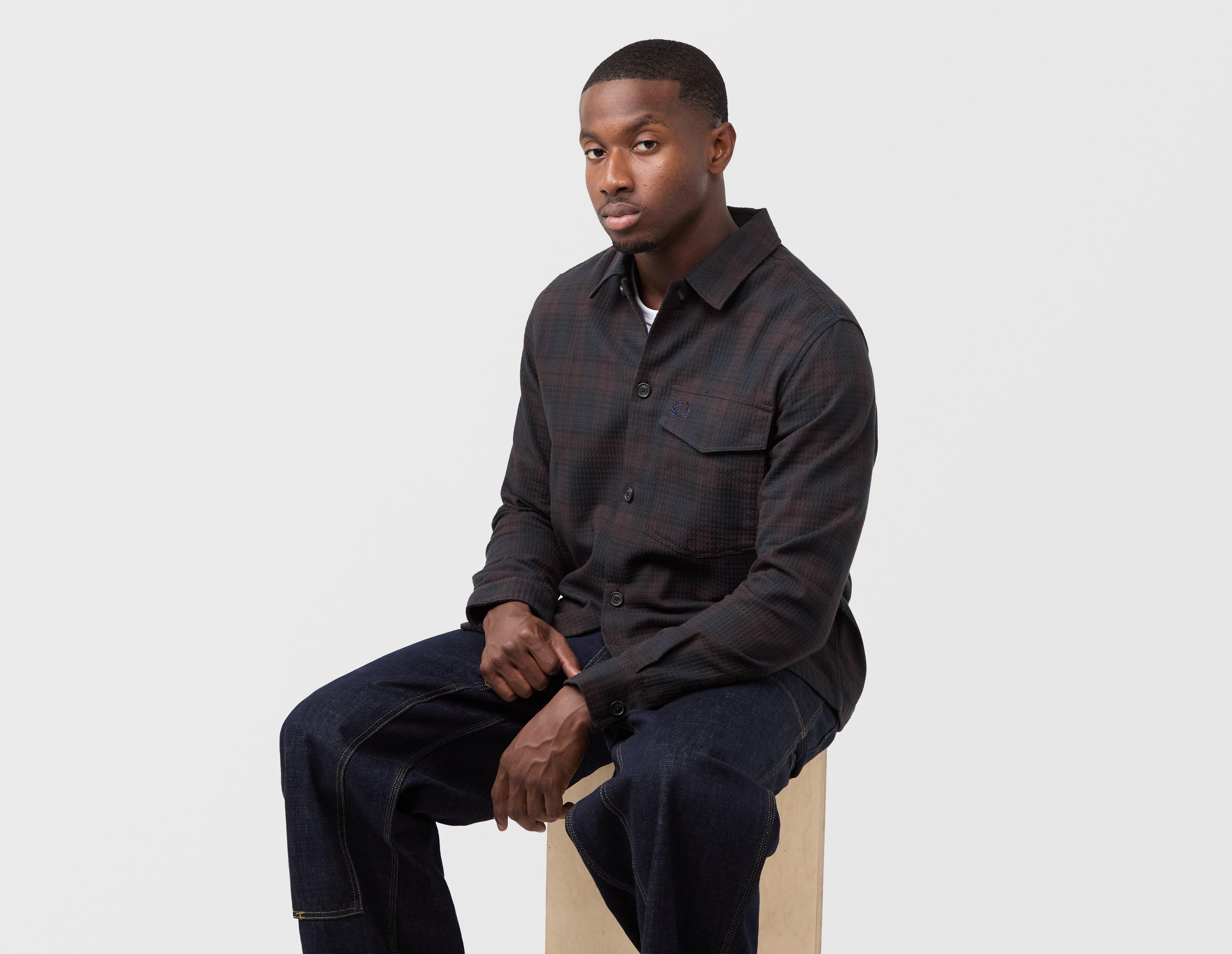 Fred Perry Textured Check Overshirt