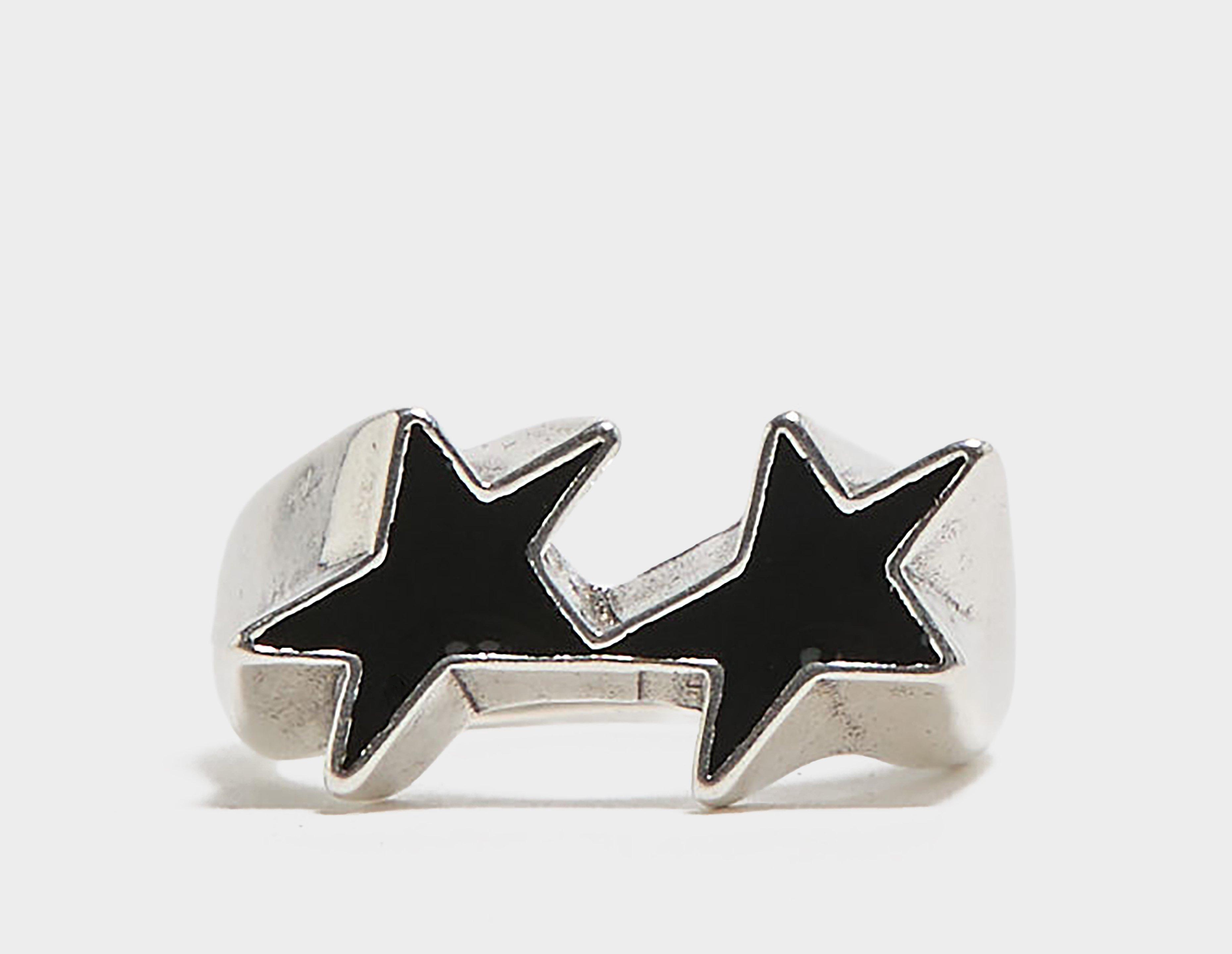 Twojeys Icon Black Enameled Ring