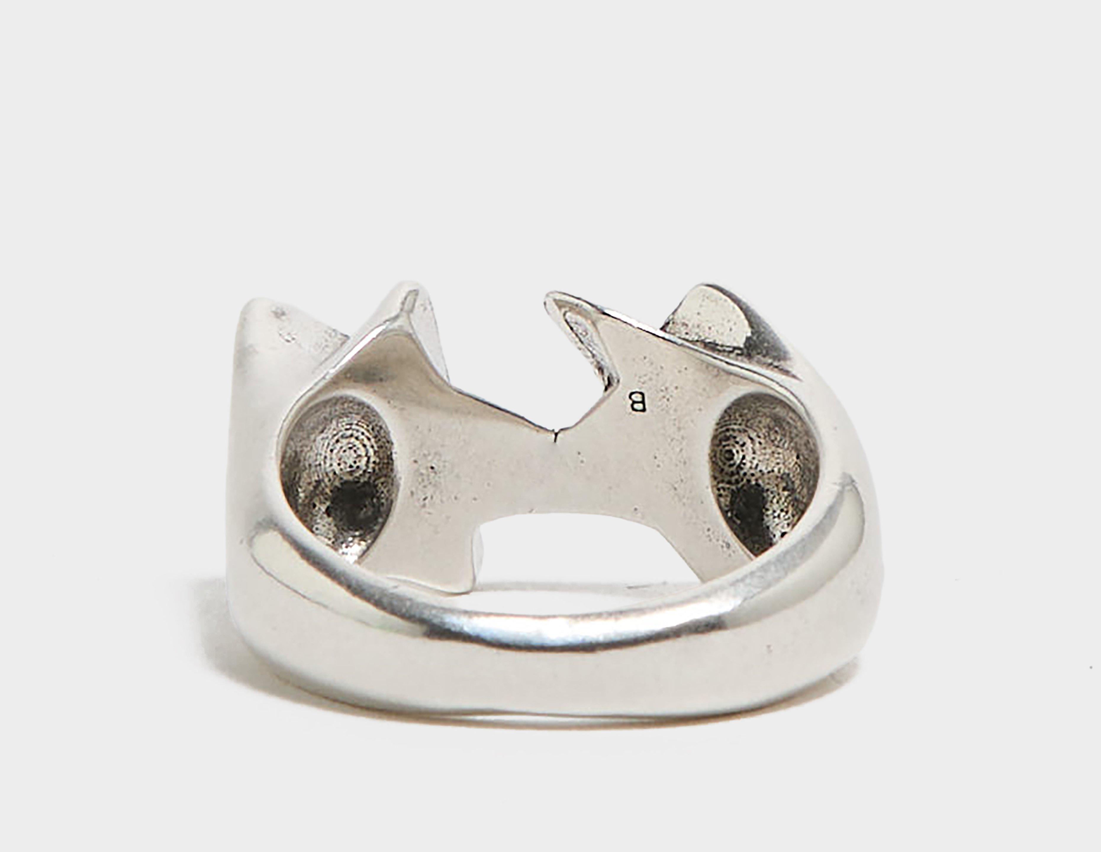 Twojeys Icon Black Enameled Ring