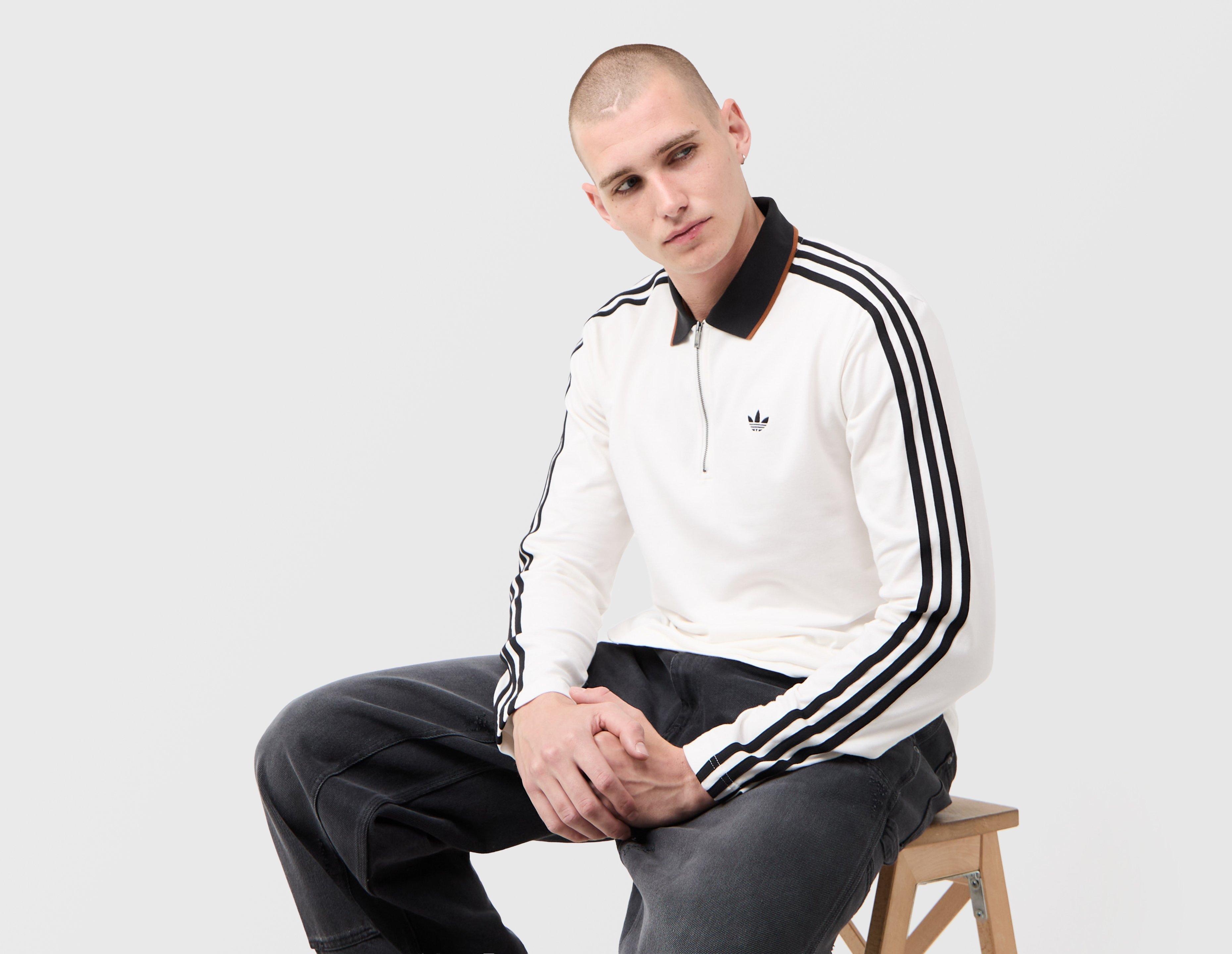 adidas Originals 3-Stripes Polo Sweatshirt