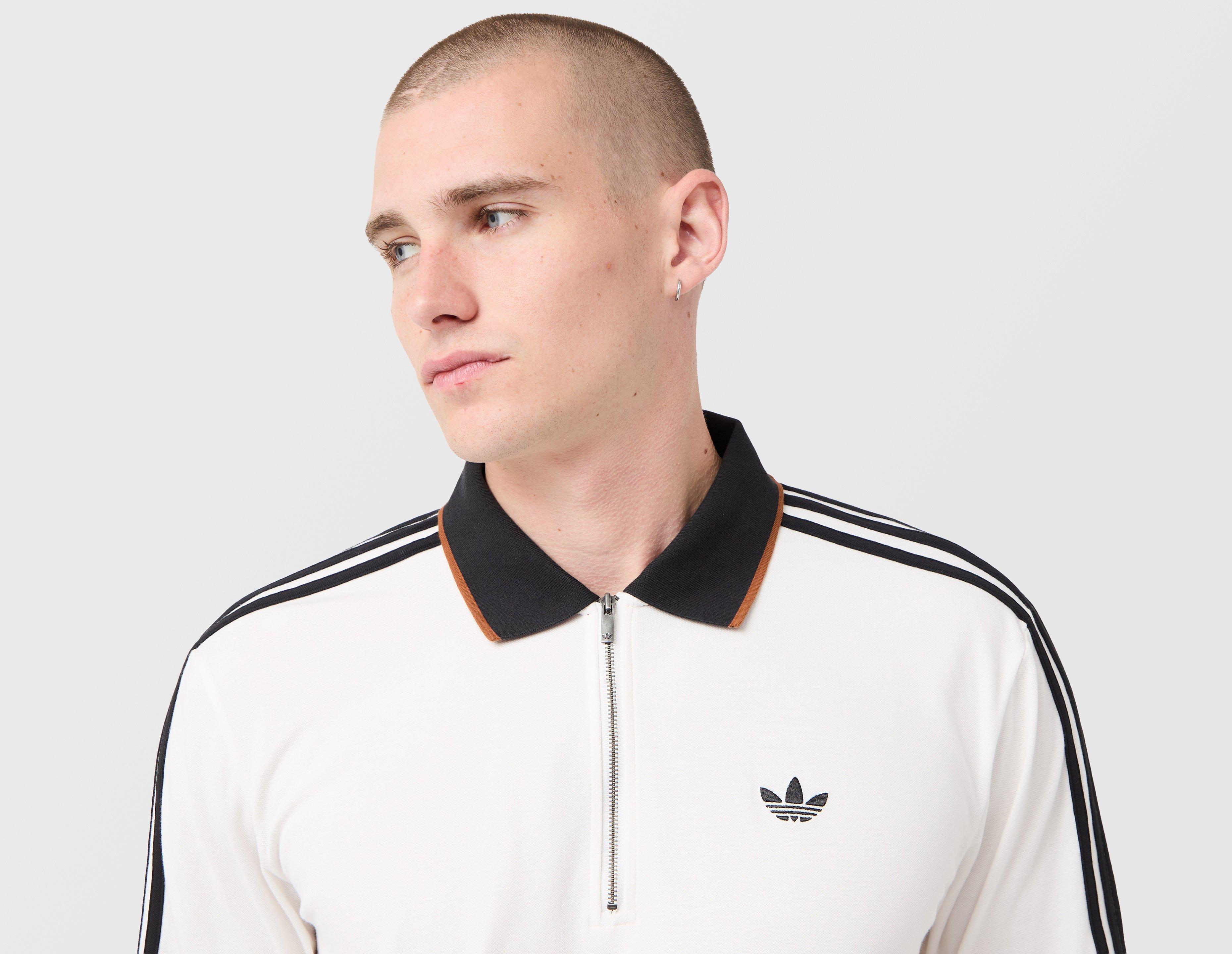 adidas Originals 3-Stripes Polo Sweatshirt