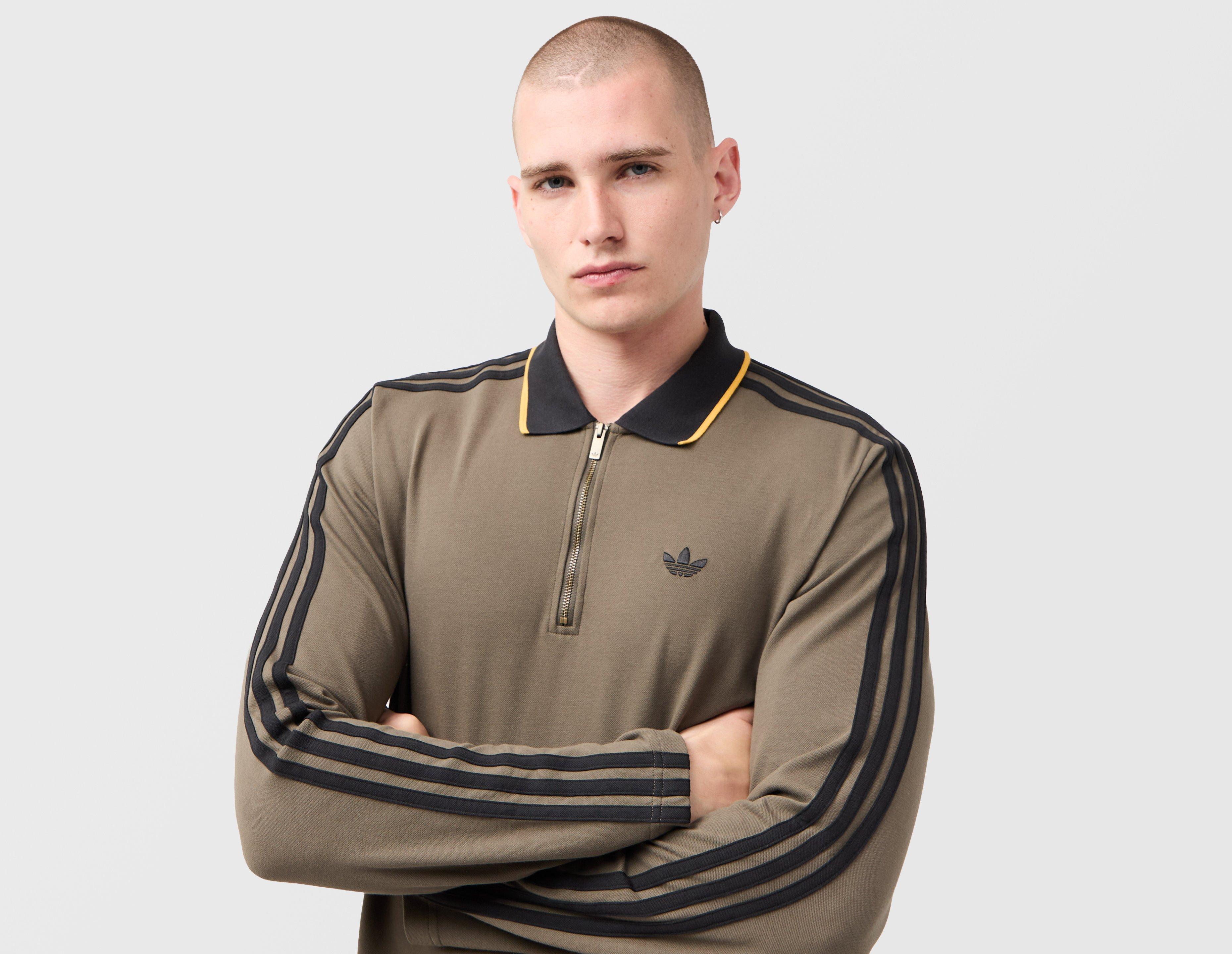 adidas Originals 3-Stripes Polo Sweatshirt