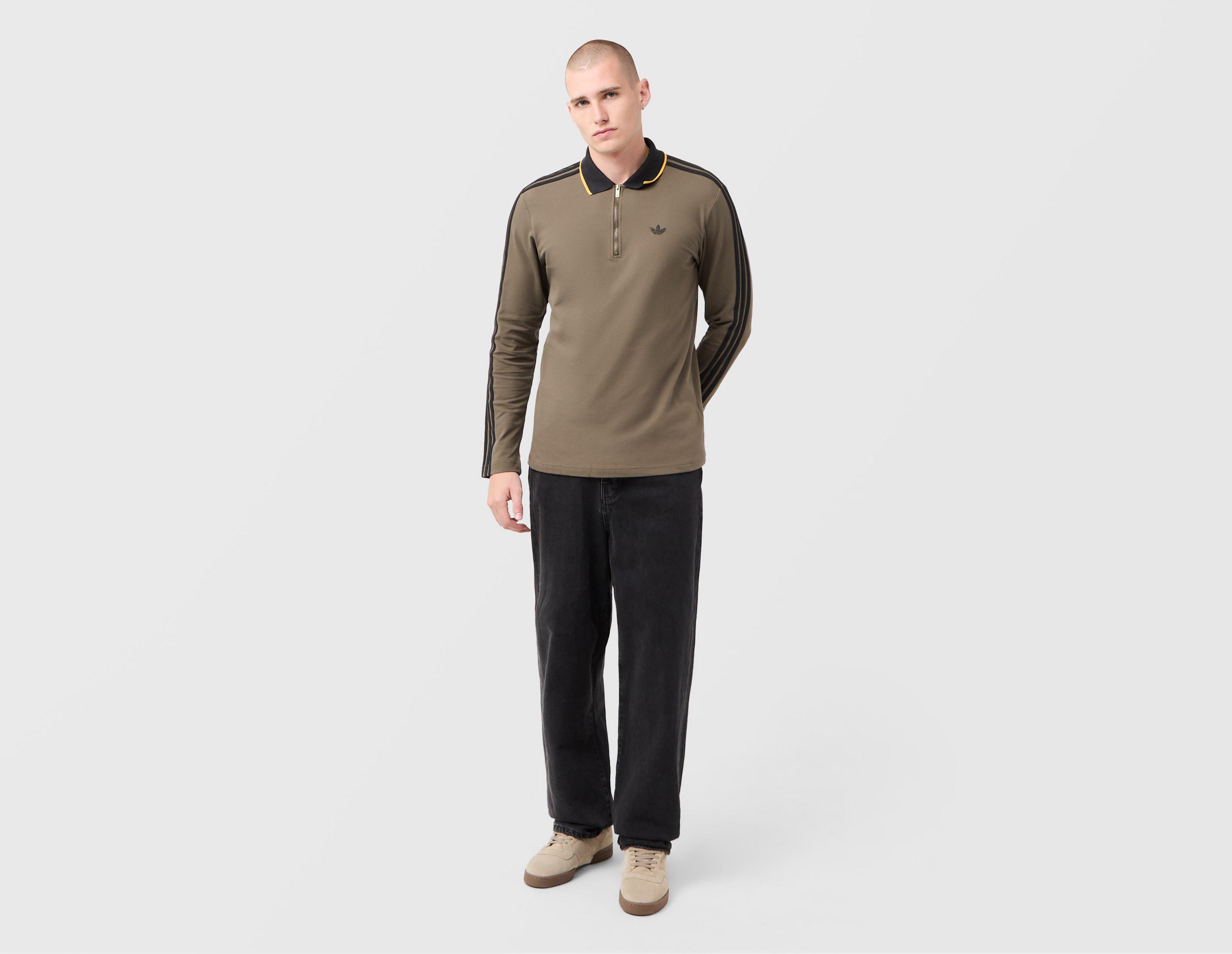 adidas Originals 3-Stripes Polo Sweatshirt