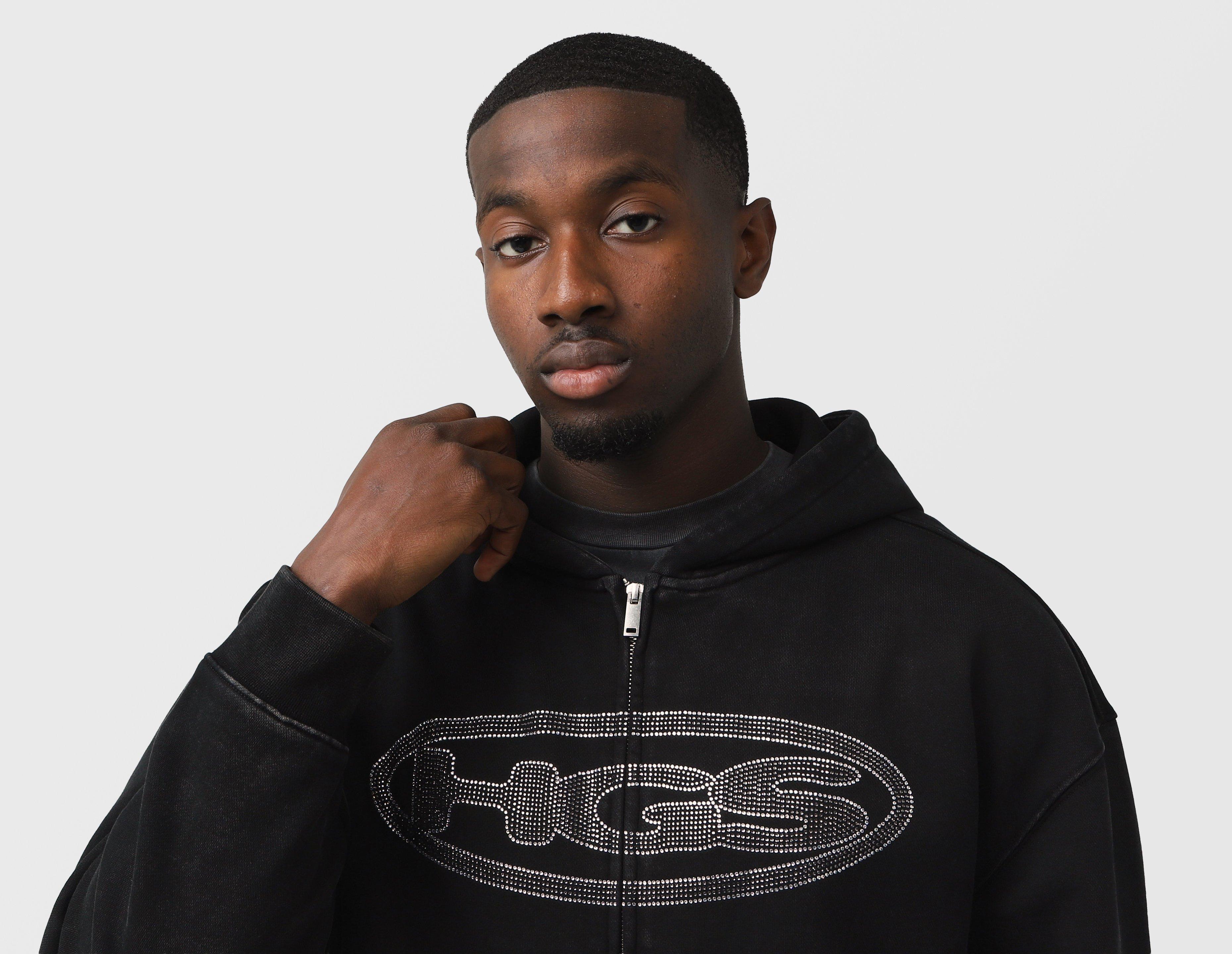 Home Grown Rhinestone Wade Zip Hoodie