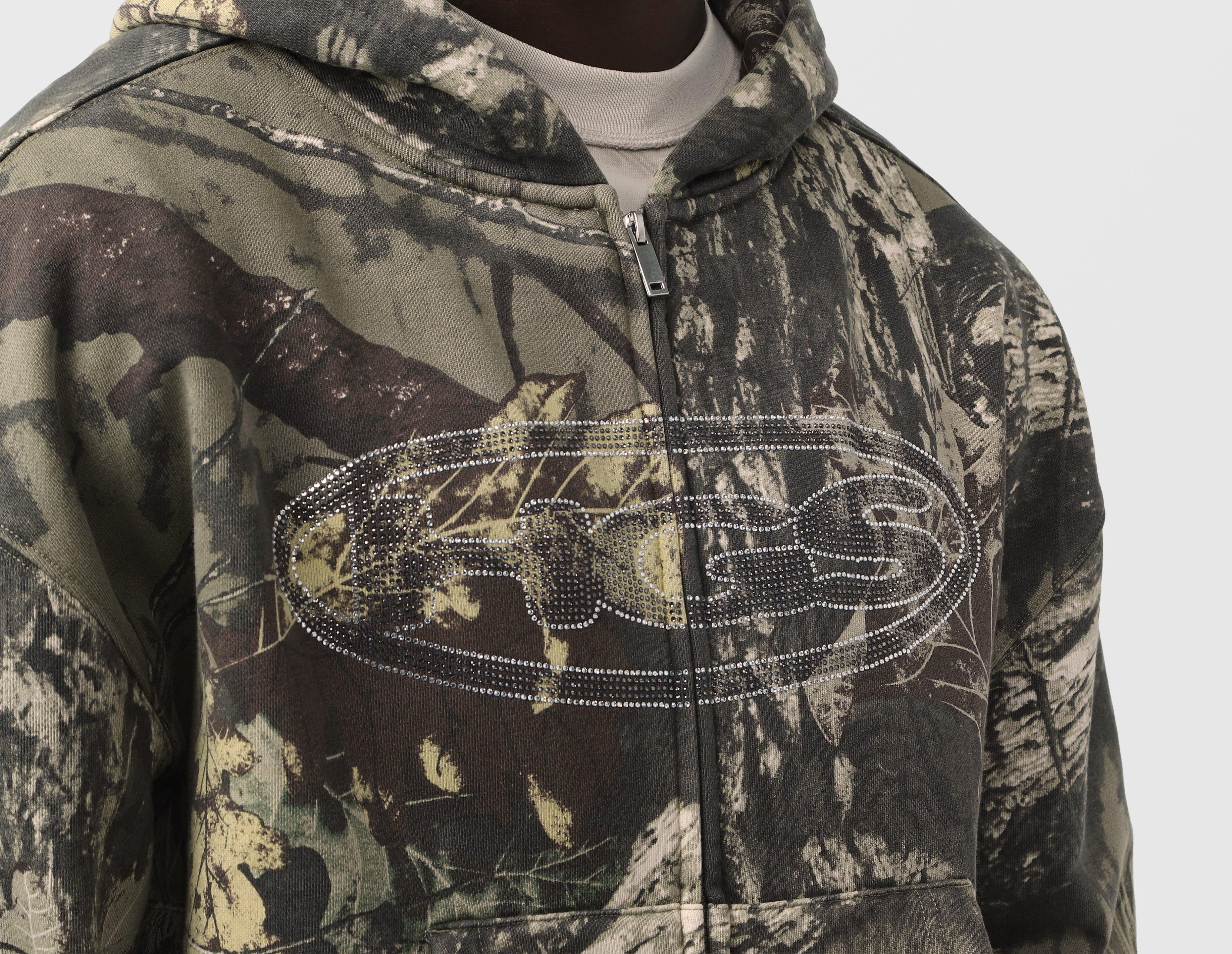 Home Grown Rhinestone Wade Zip Hoodie