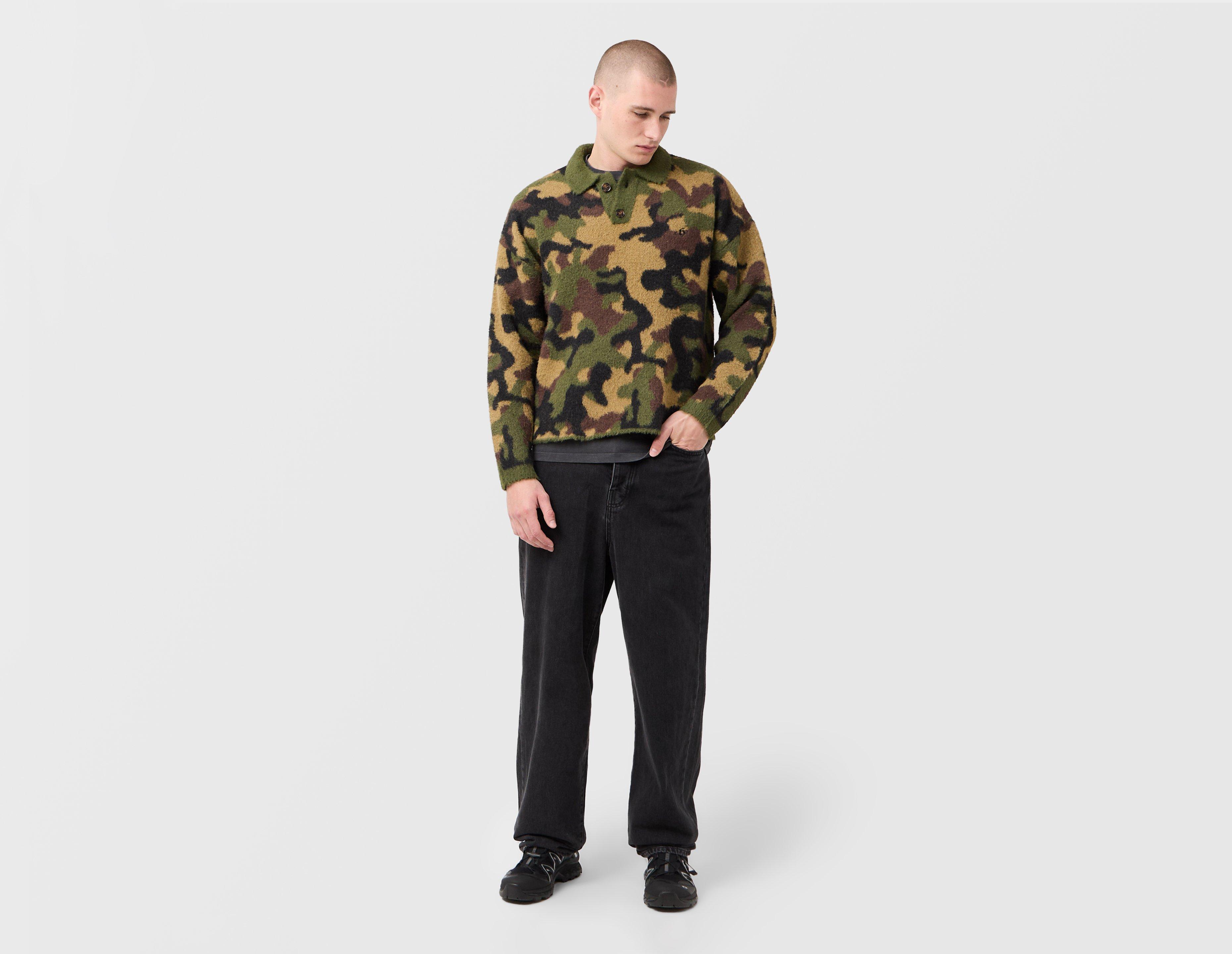 Home Grown Camo Knit Polo