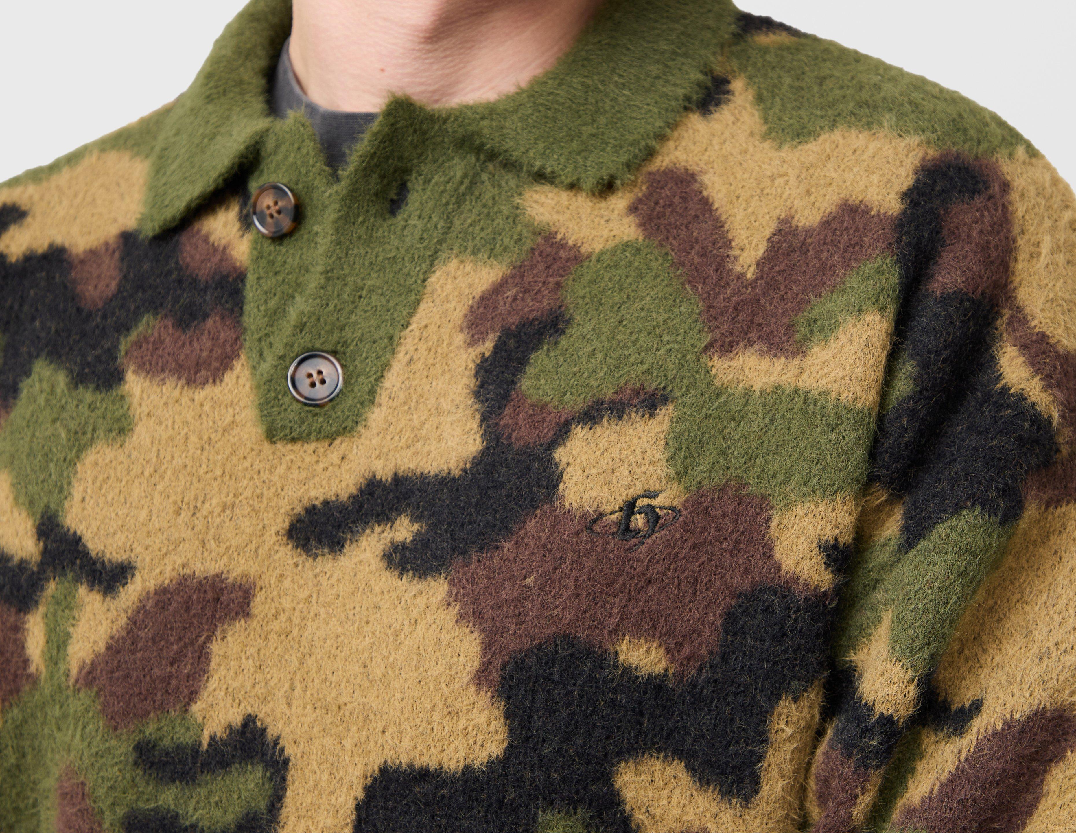 Home Grown Camo Knit Polo