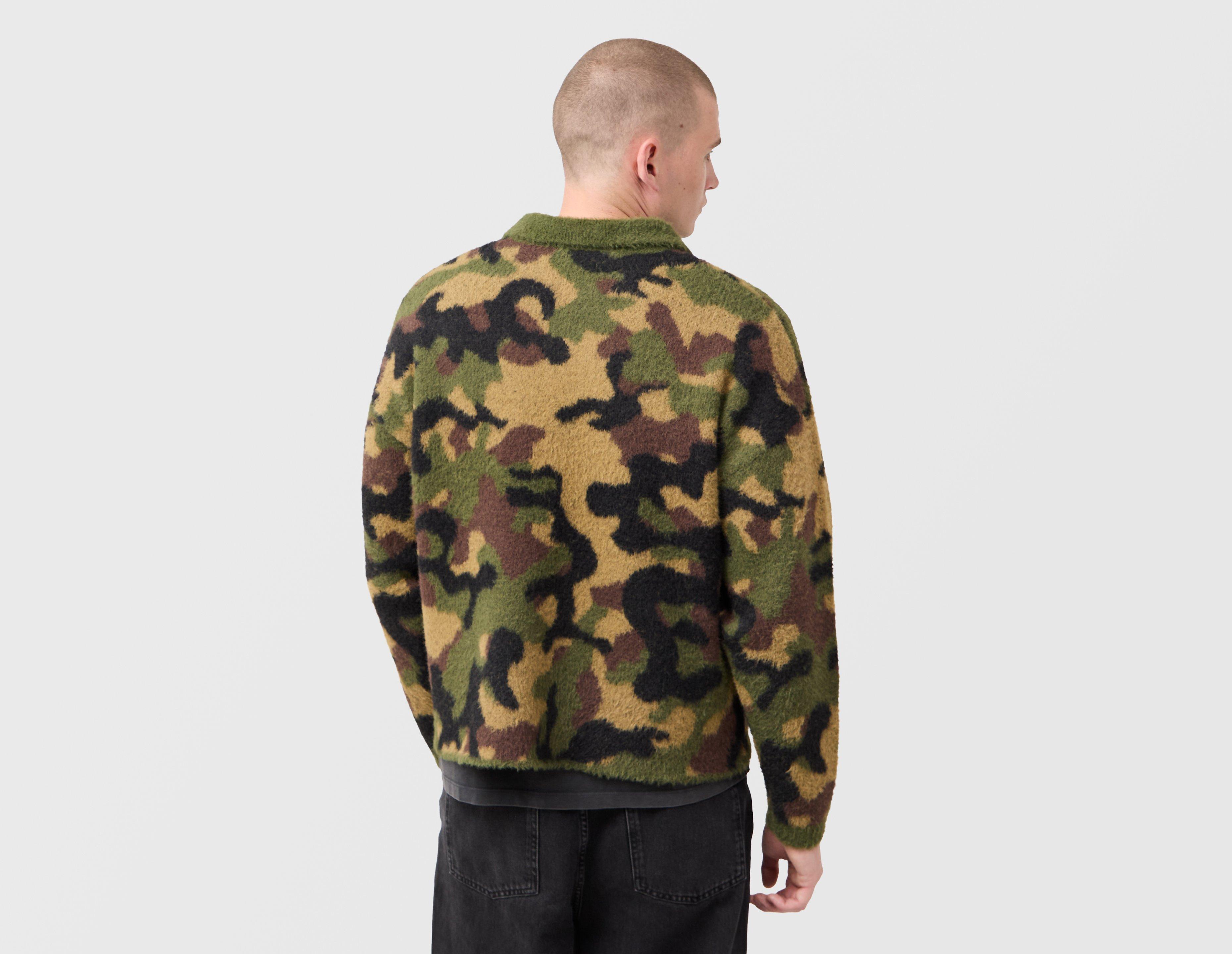 Home Grown Camo Knit Polo