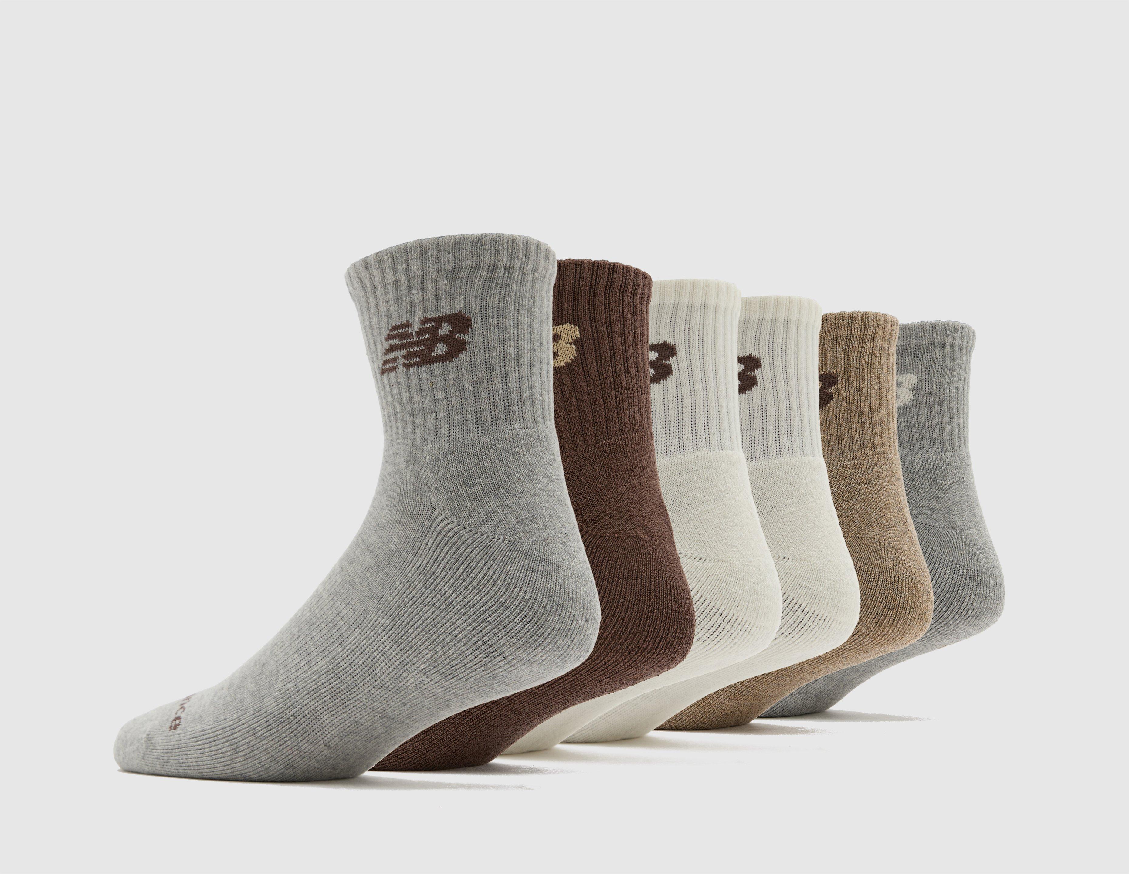 New Balance 6-Pack Everyday Quarter Socks