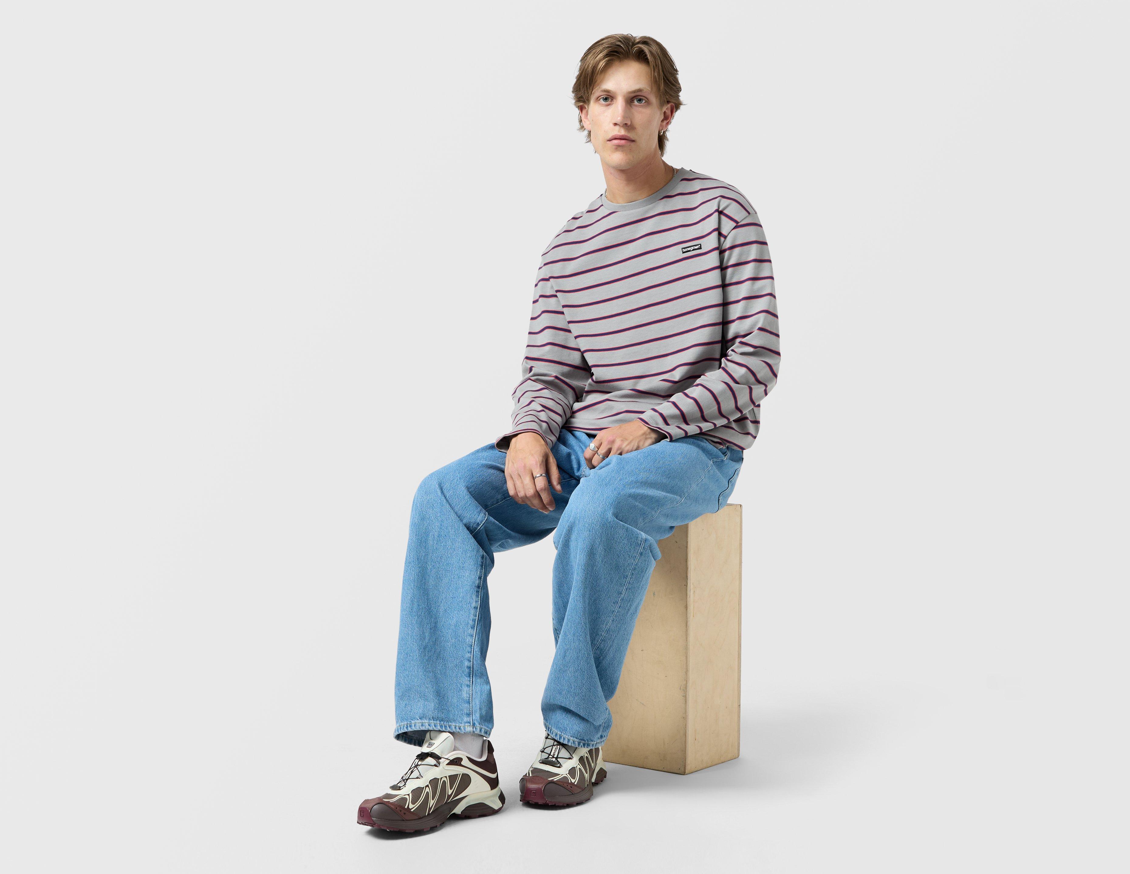 Home Grown Boson Long Sleeve Striped T-Shirt