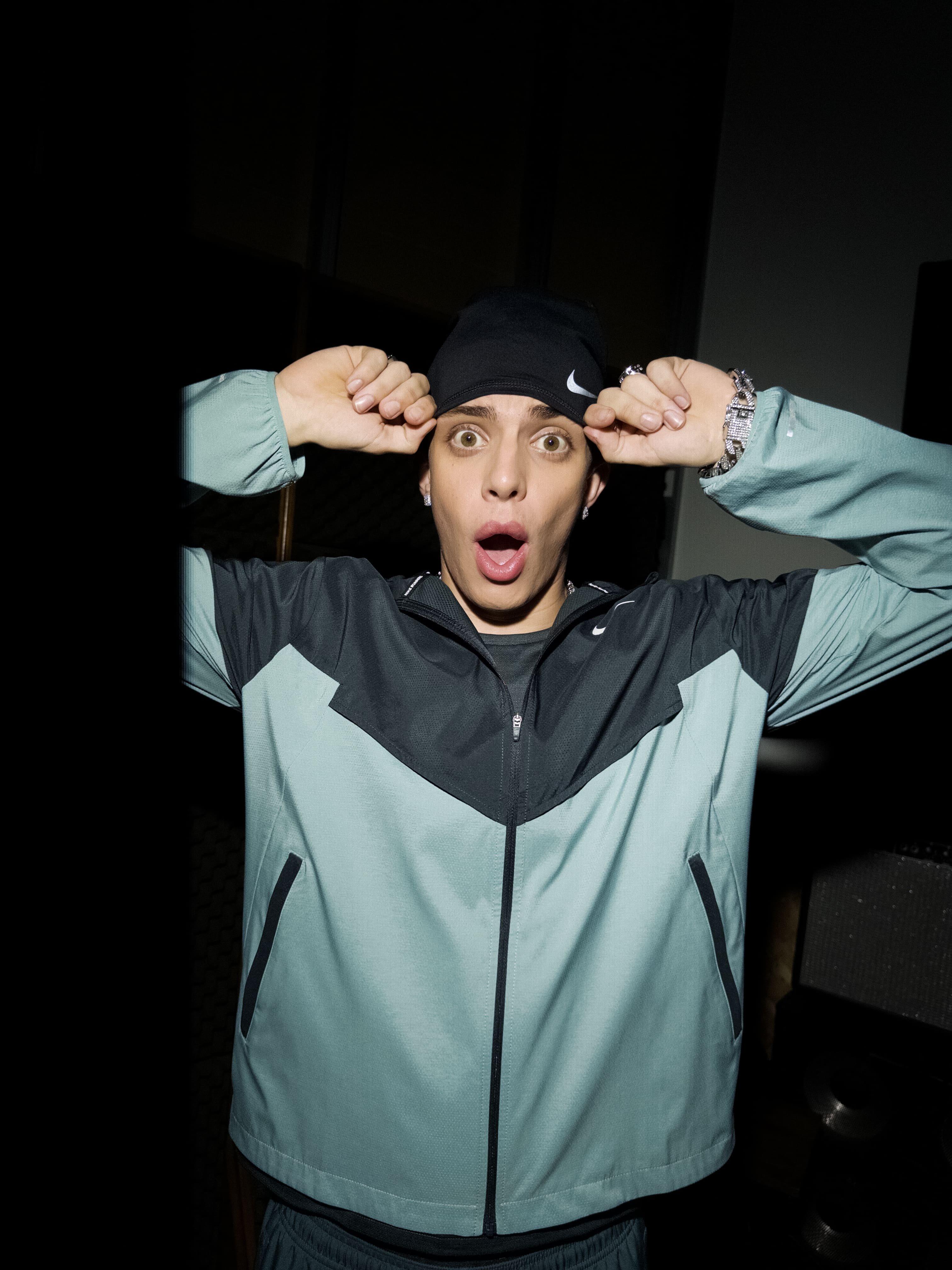 Anyme en studio, campagne Christmas JD Sports