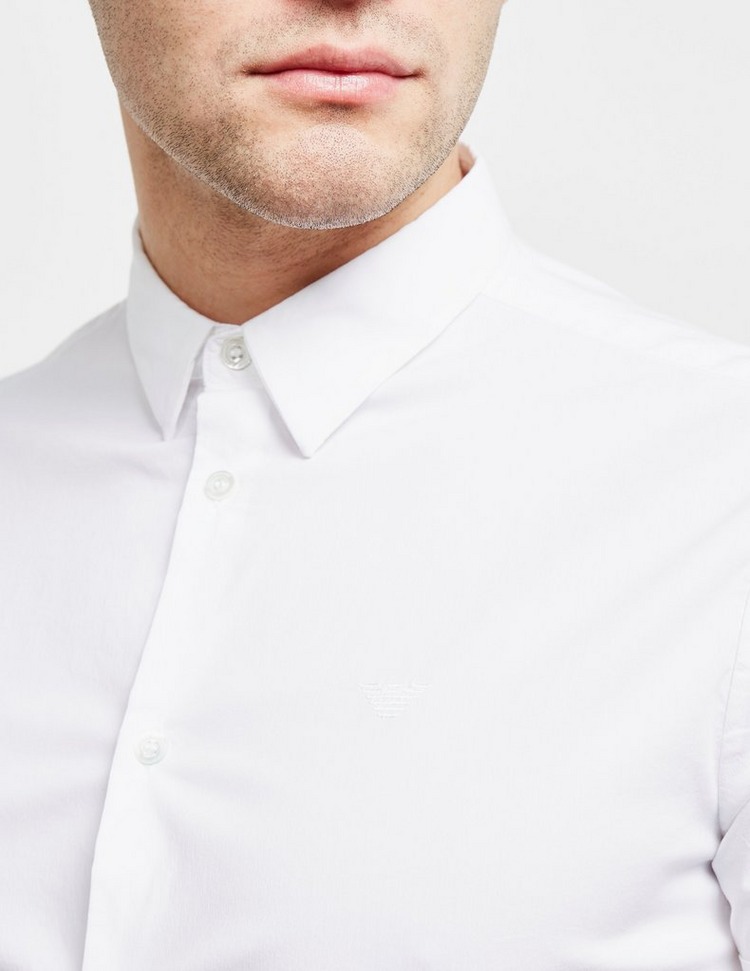 Emporio Armani Basic Poplin Short Sleeve Shirt | Tessuti