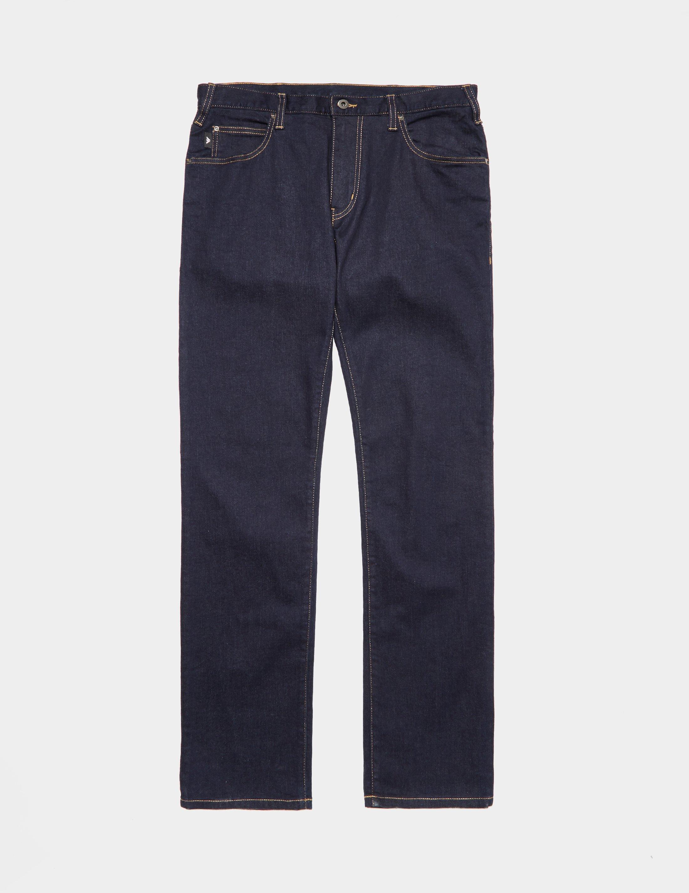 emporio armani j45 regular tapered jeans