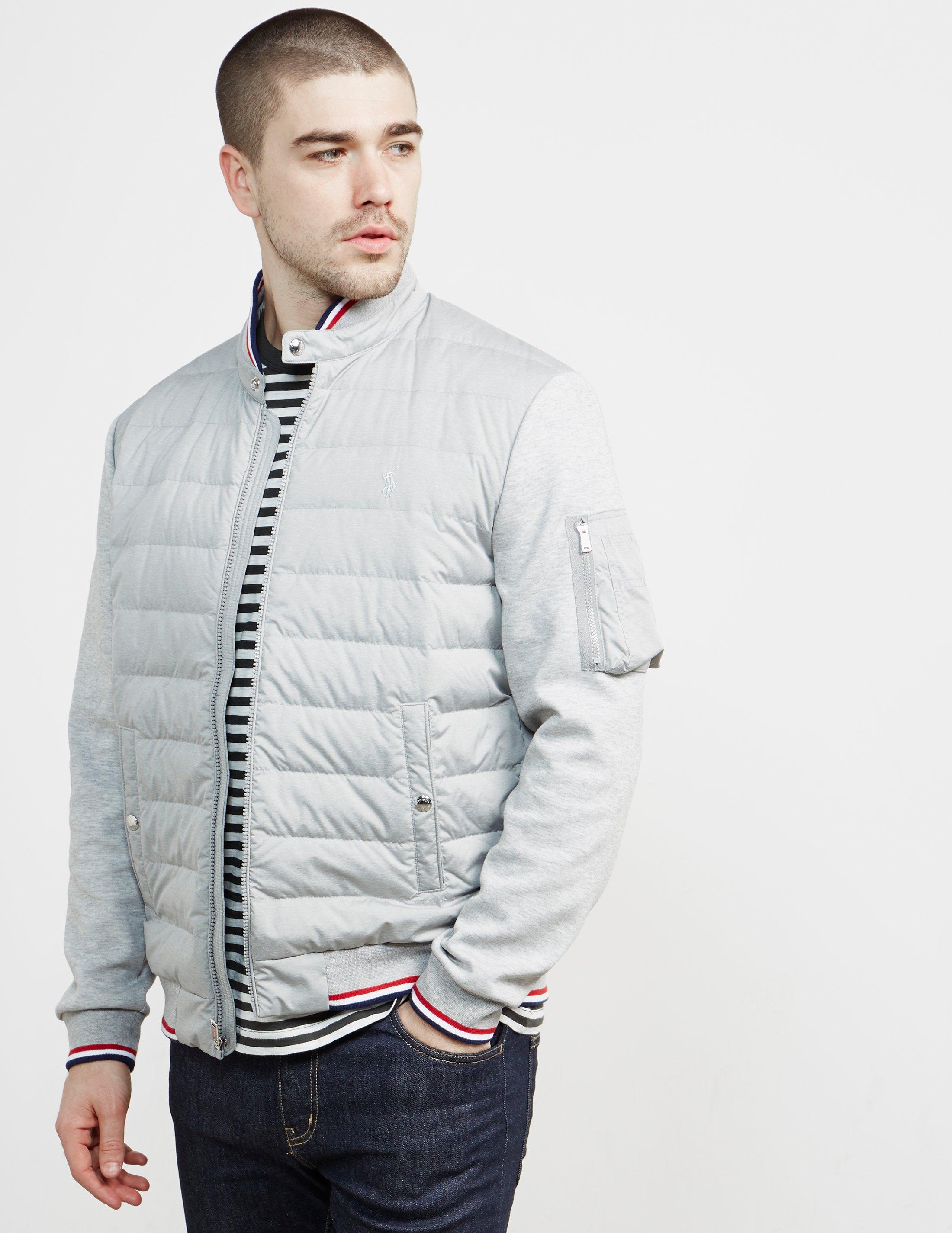 polo ralph lauren padded technical jacket