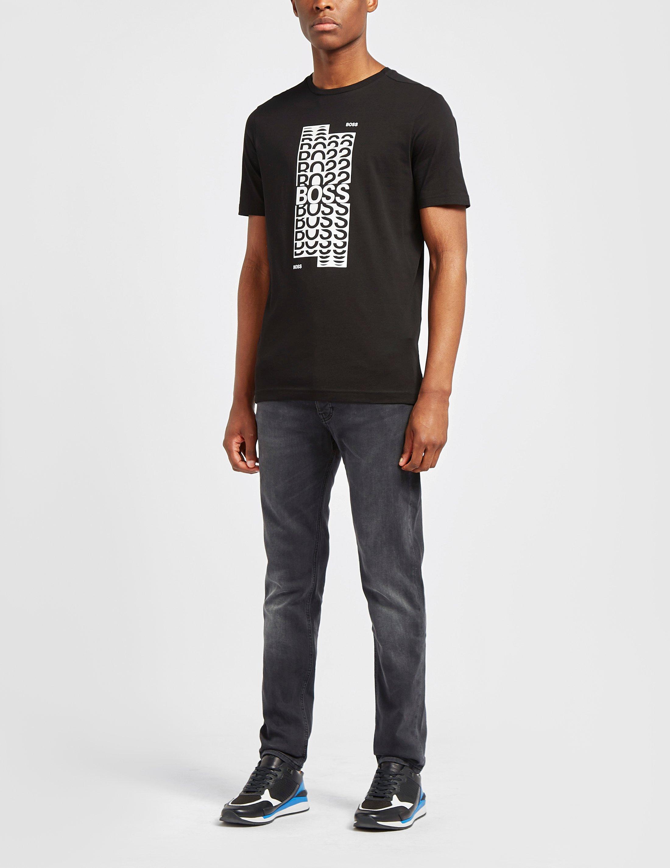 boss tapered jeans