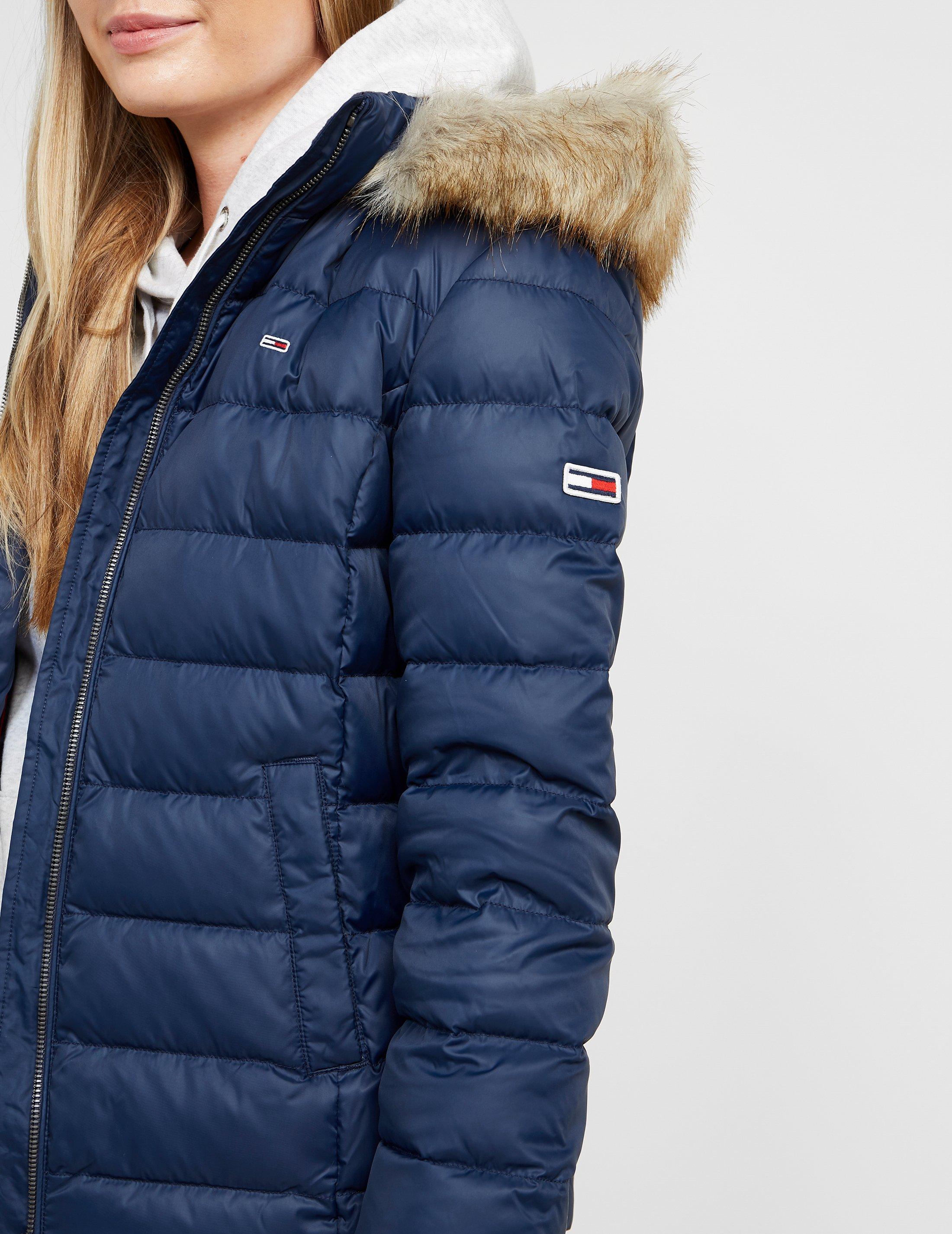 Blue Tommy Jeans Essential Down Jacket 