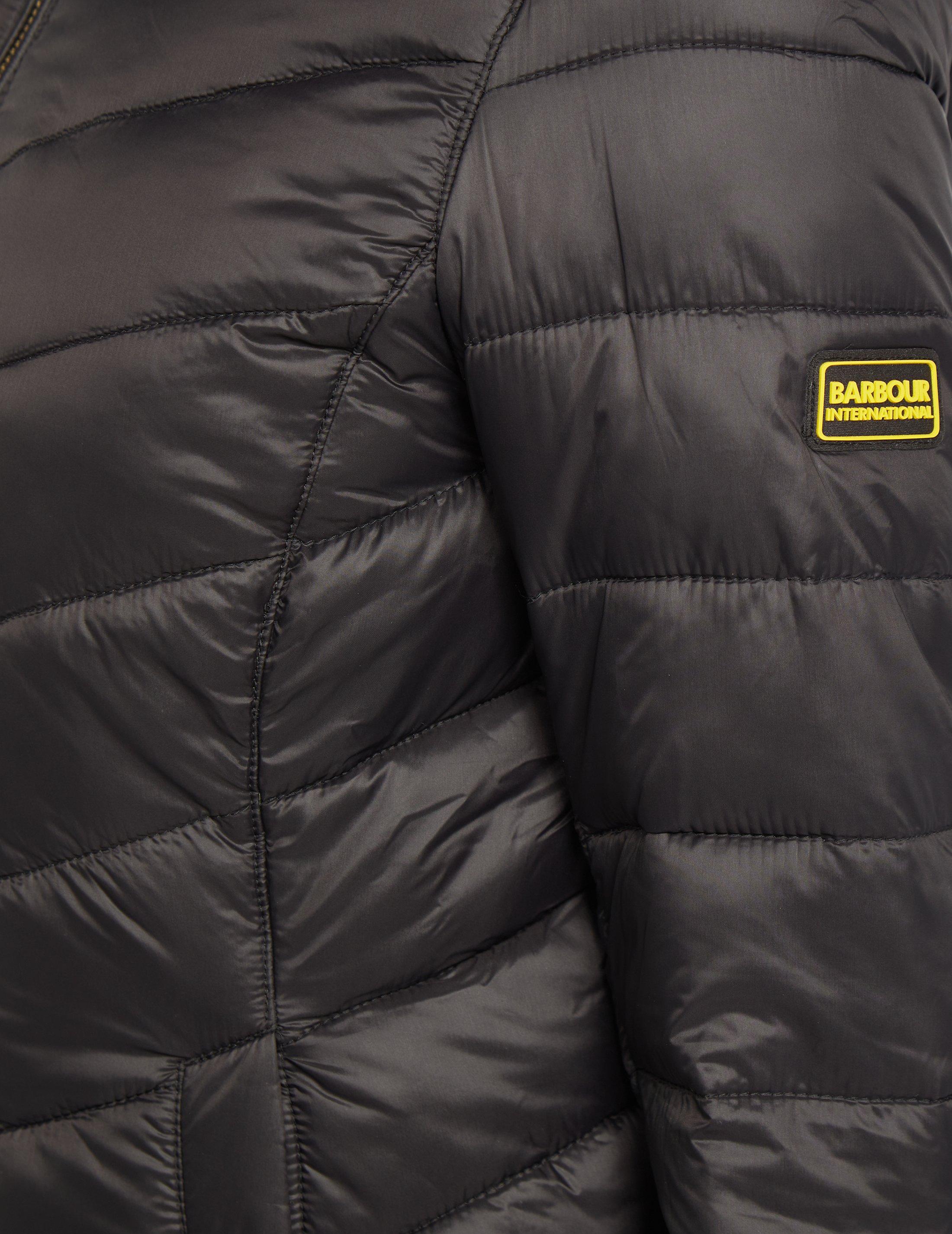 barbour aubern jacket black