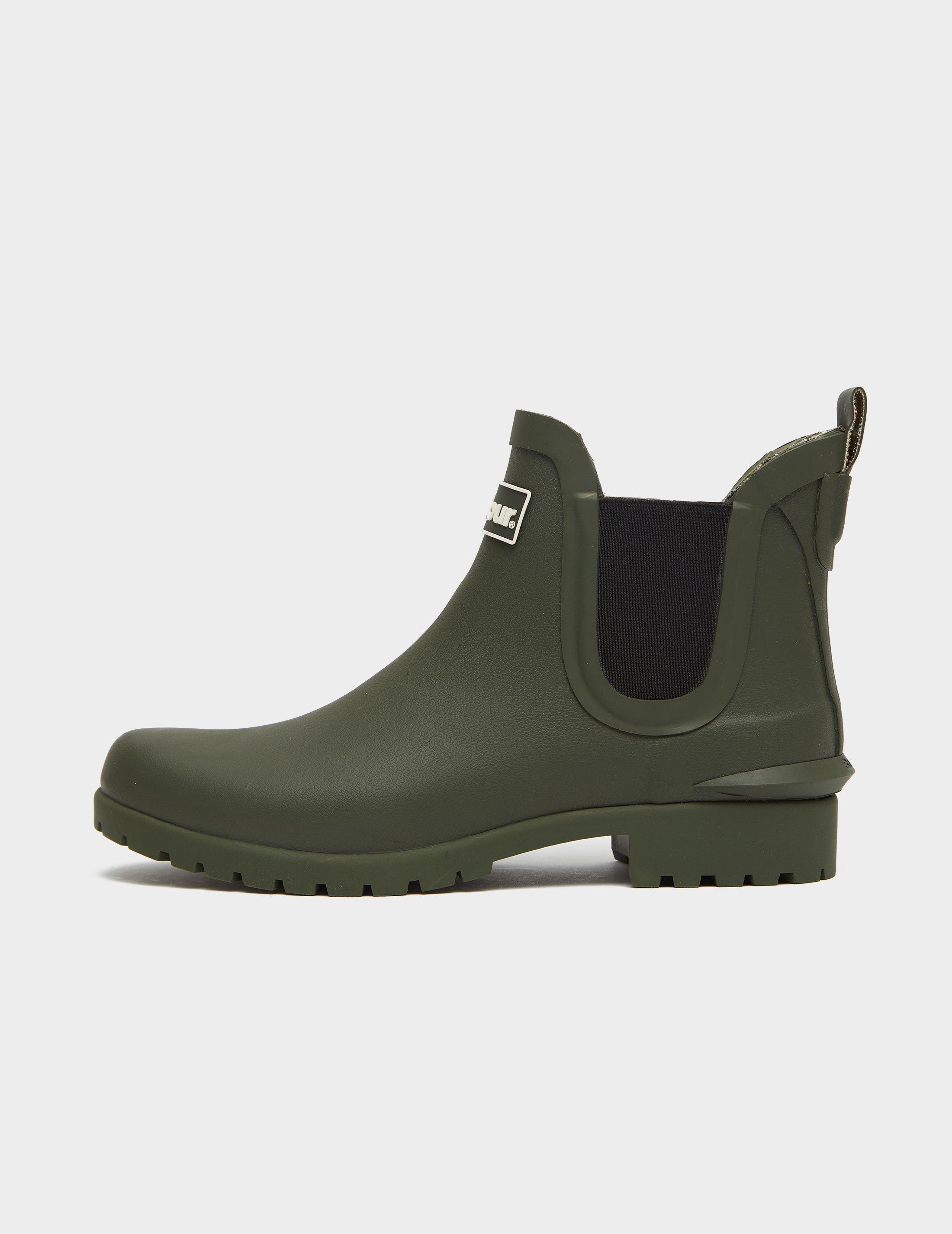 barbour wilton wellies olive