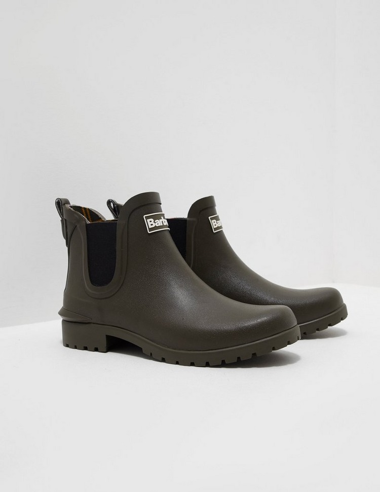 barbour wilton wellingtons black