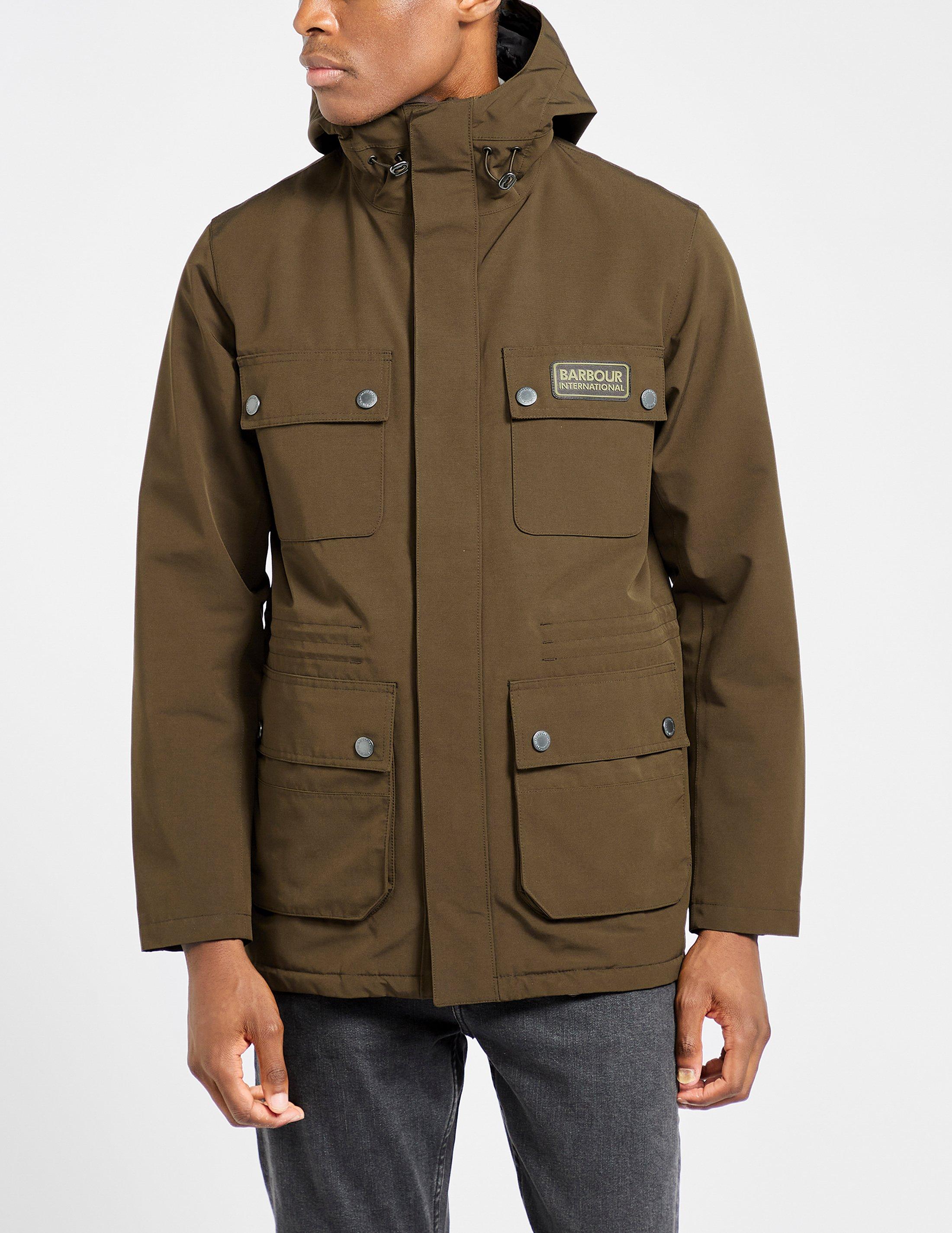 barbour international endo hooded jacket