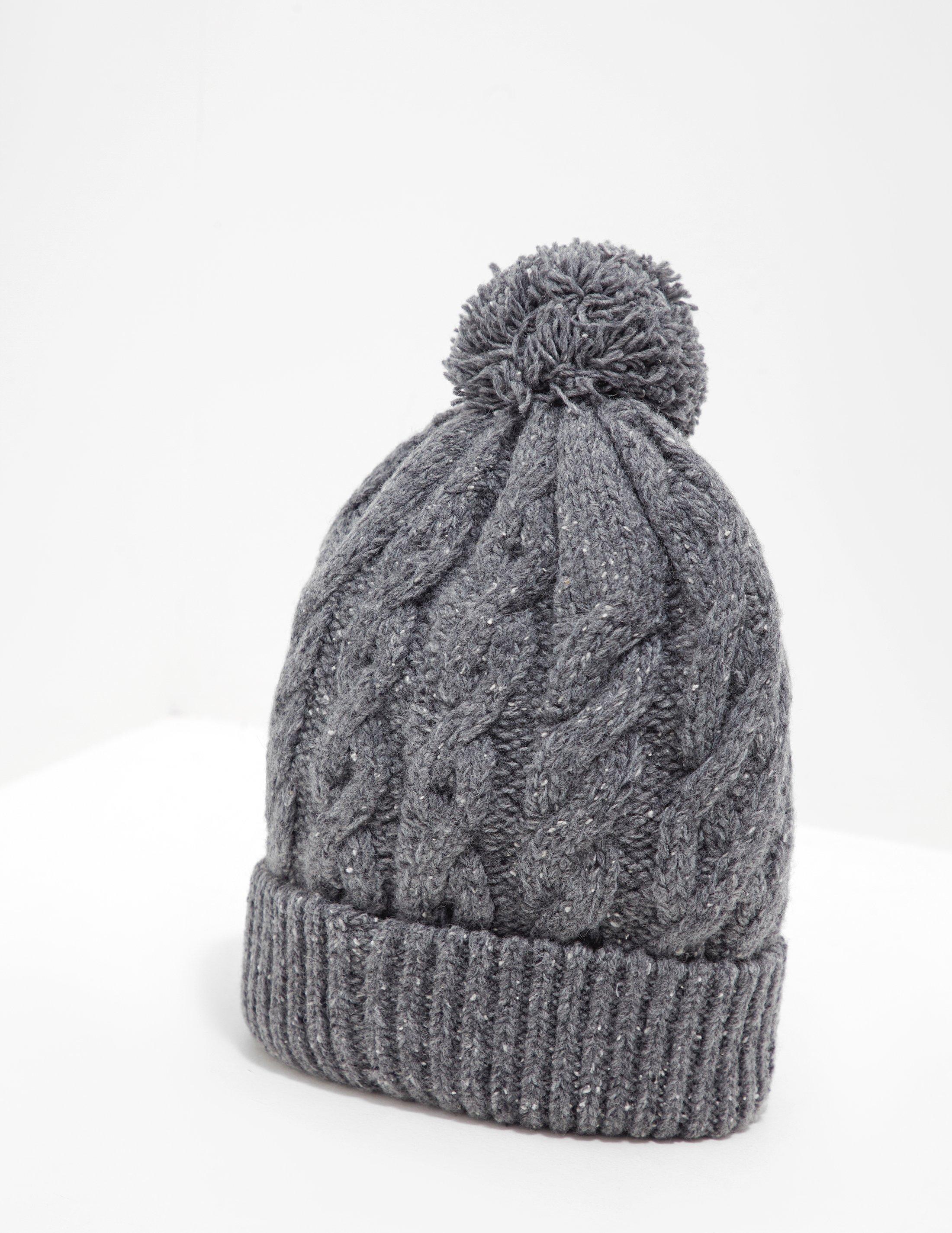 barbour bobble hat