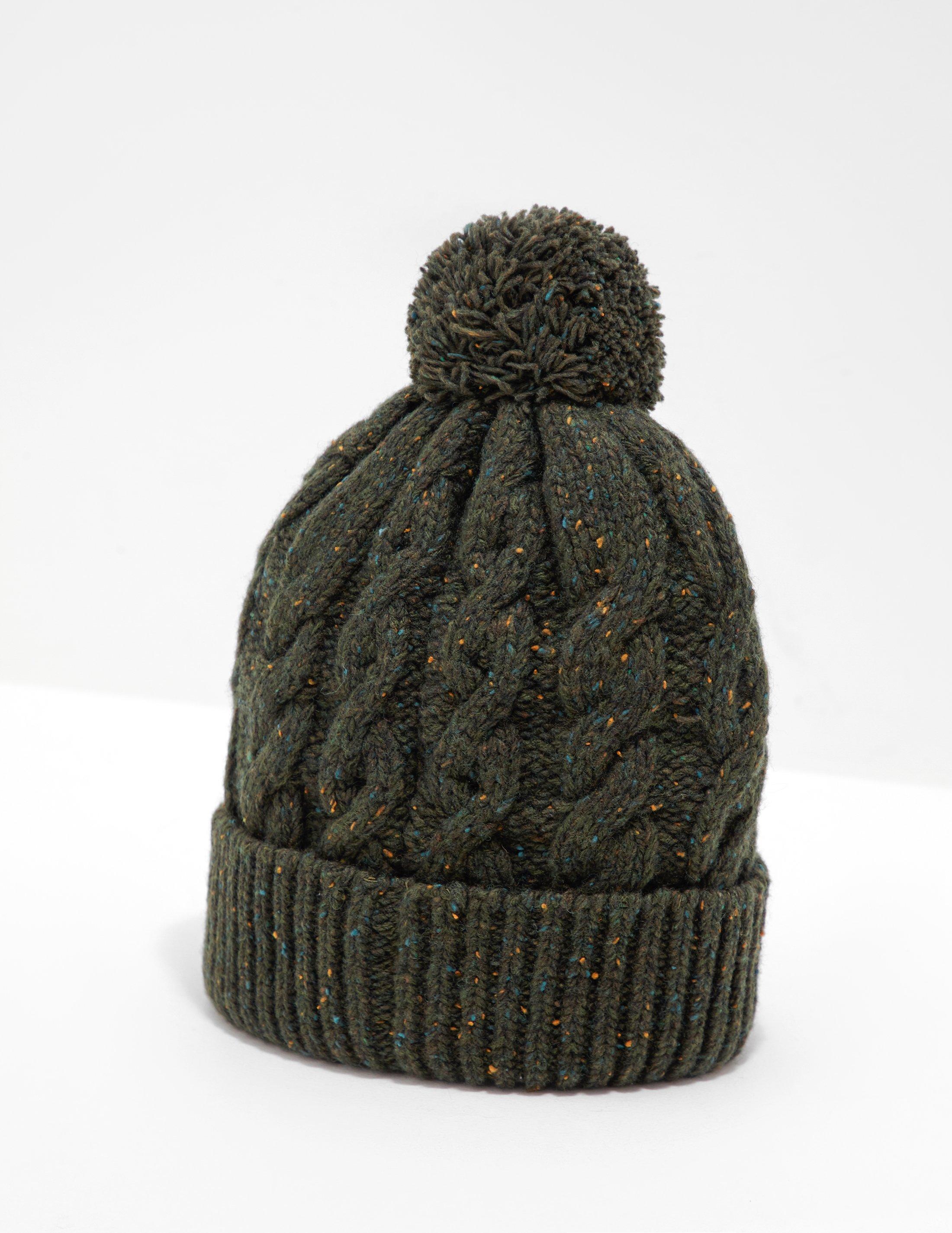 barbour international bobble hat