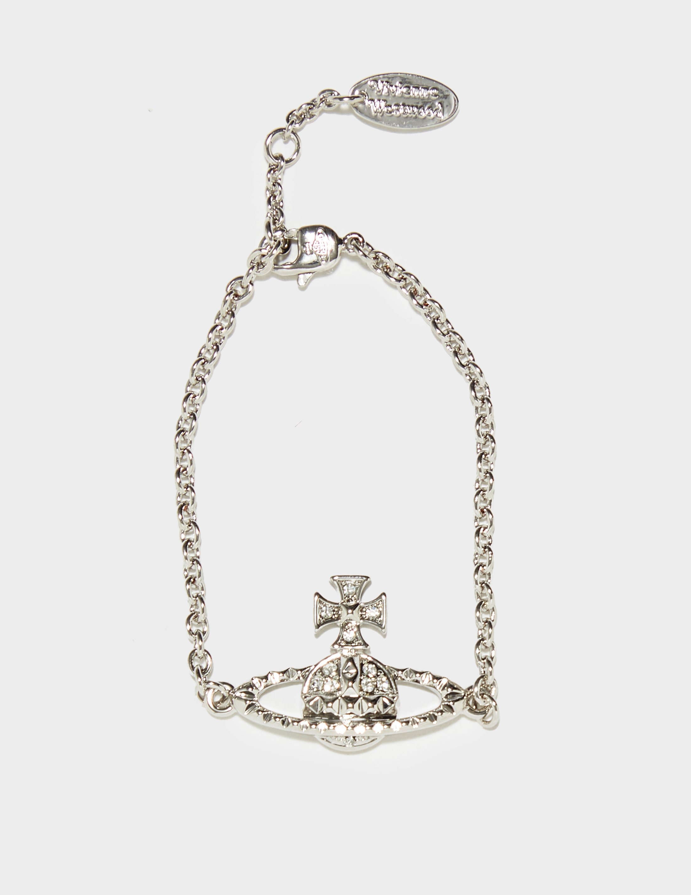 Grey Vivienne Westwood Mayfair Bas Relief Bracelet | Tessuti