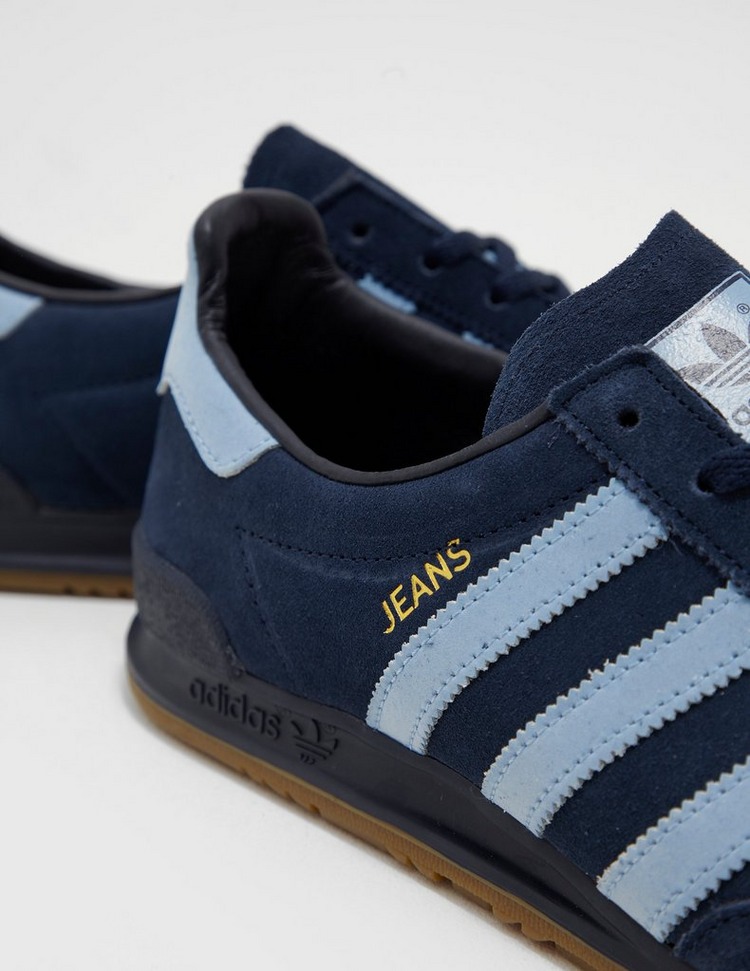 adidas jeans navy gold