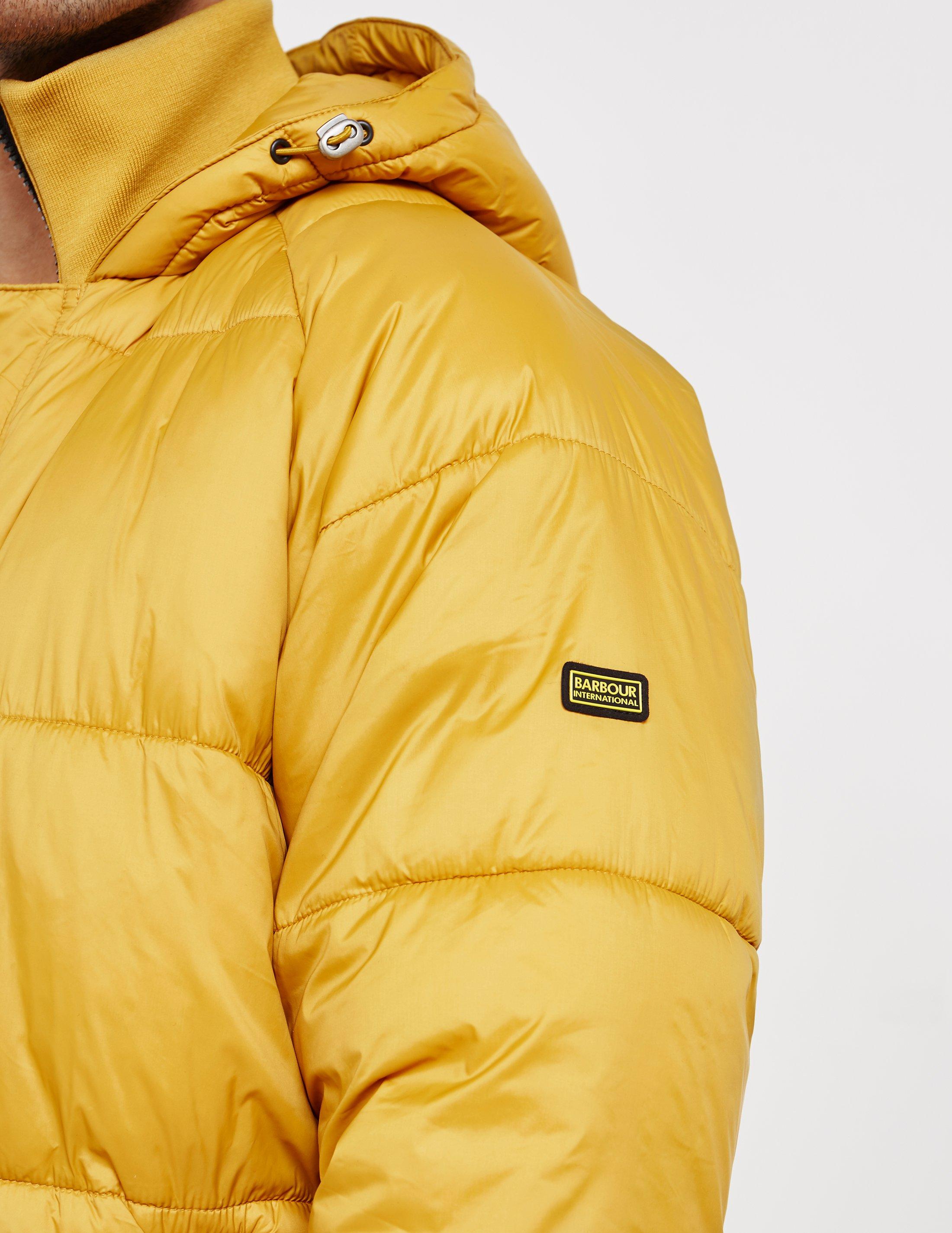 barbour international down jacket