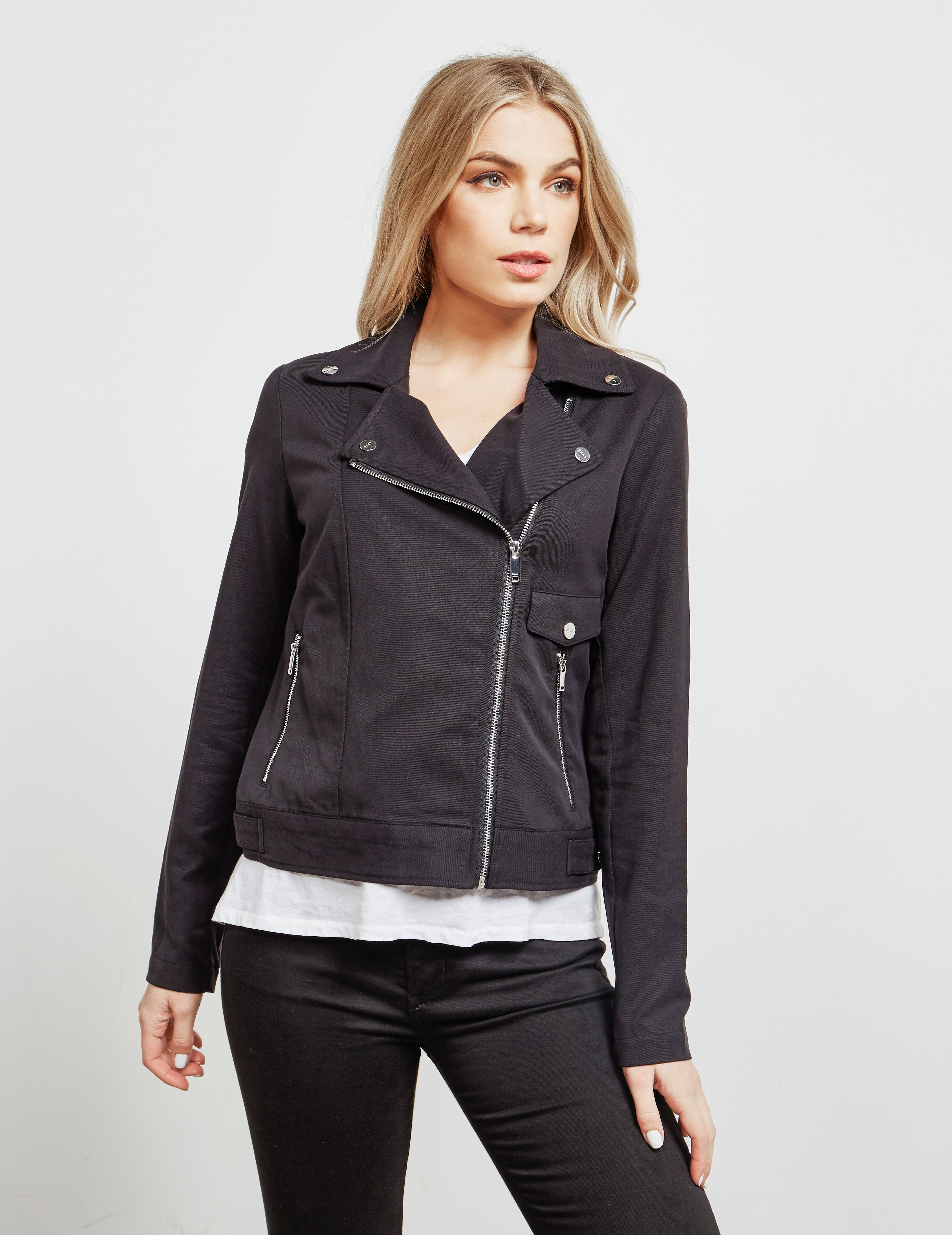 DKNY Zip Front Jacket | Tessuti